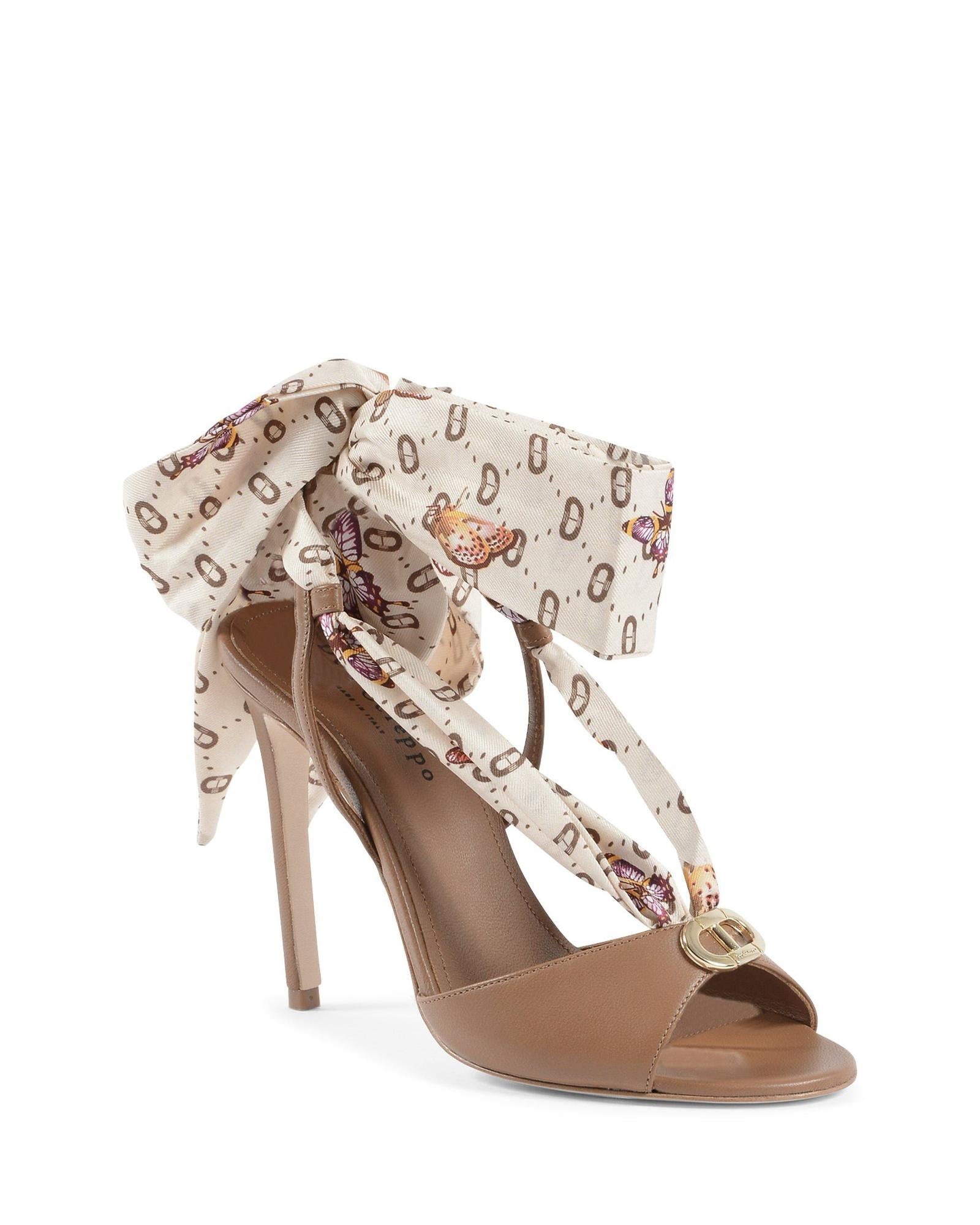 Silk Printed Stiletto Heel - 39.5 EU Secondary image