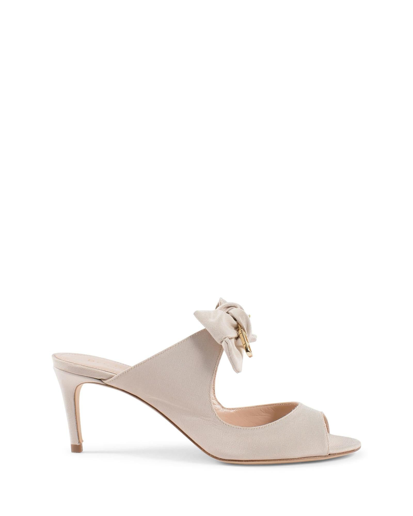 Grosgrain Bow Heel Mule - 38.5 EU Main image