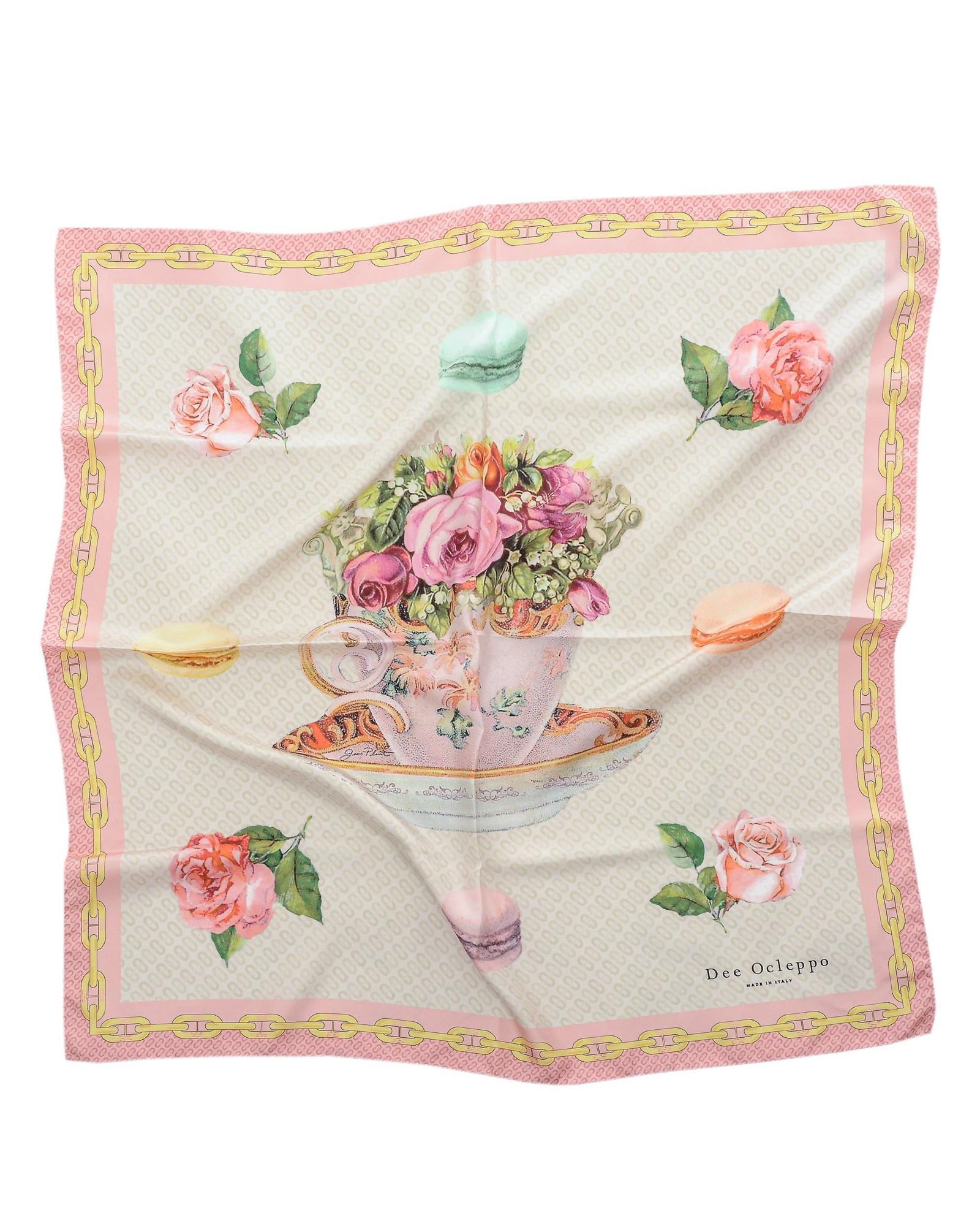 Hand-Rolled Silk Scarf - One Size Secondary image