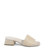 Natural Raffia Mule - 39.5 EU