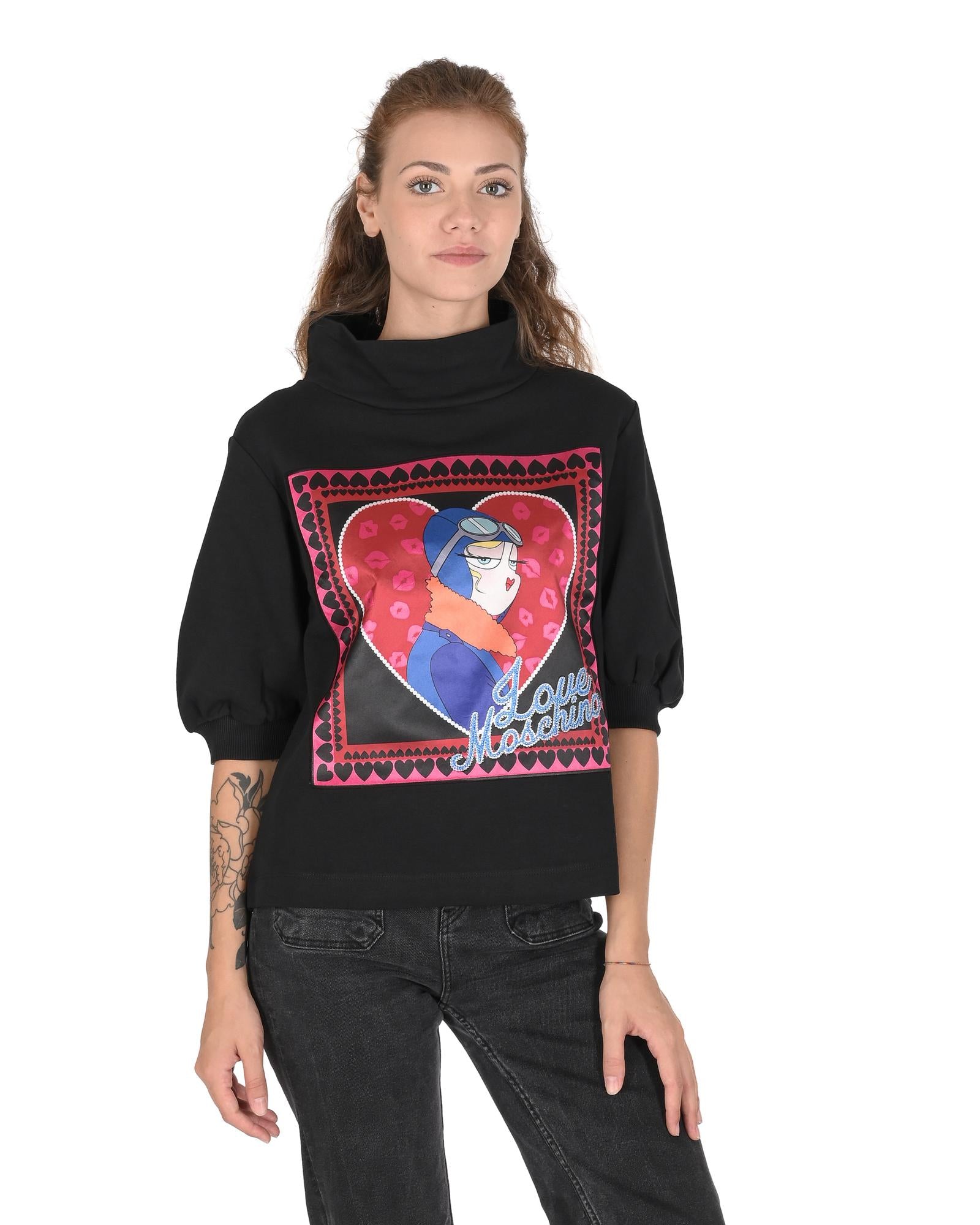 Cotton Blend  Sweatshirt by - 42 EU Secondary image
