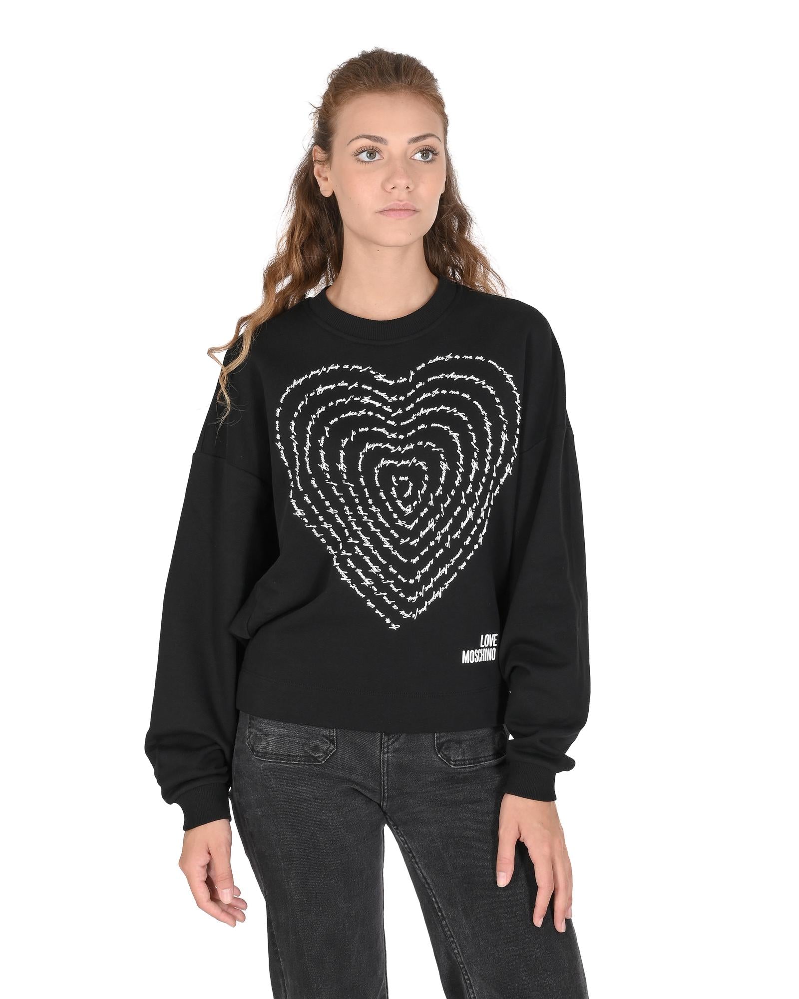 Cotton Sweatshirt with Inlay Detail - 40 EU Main image