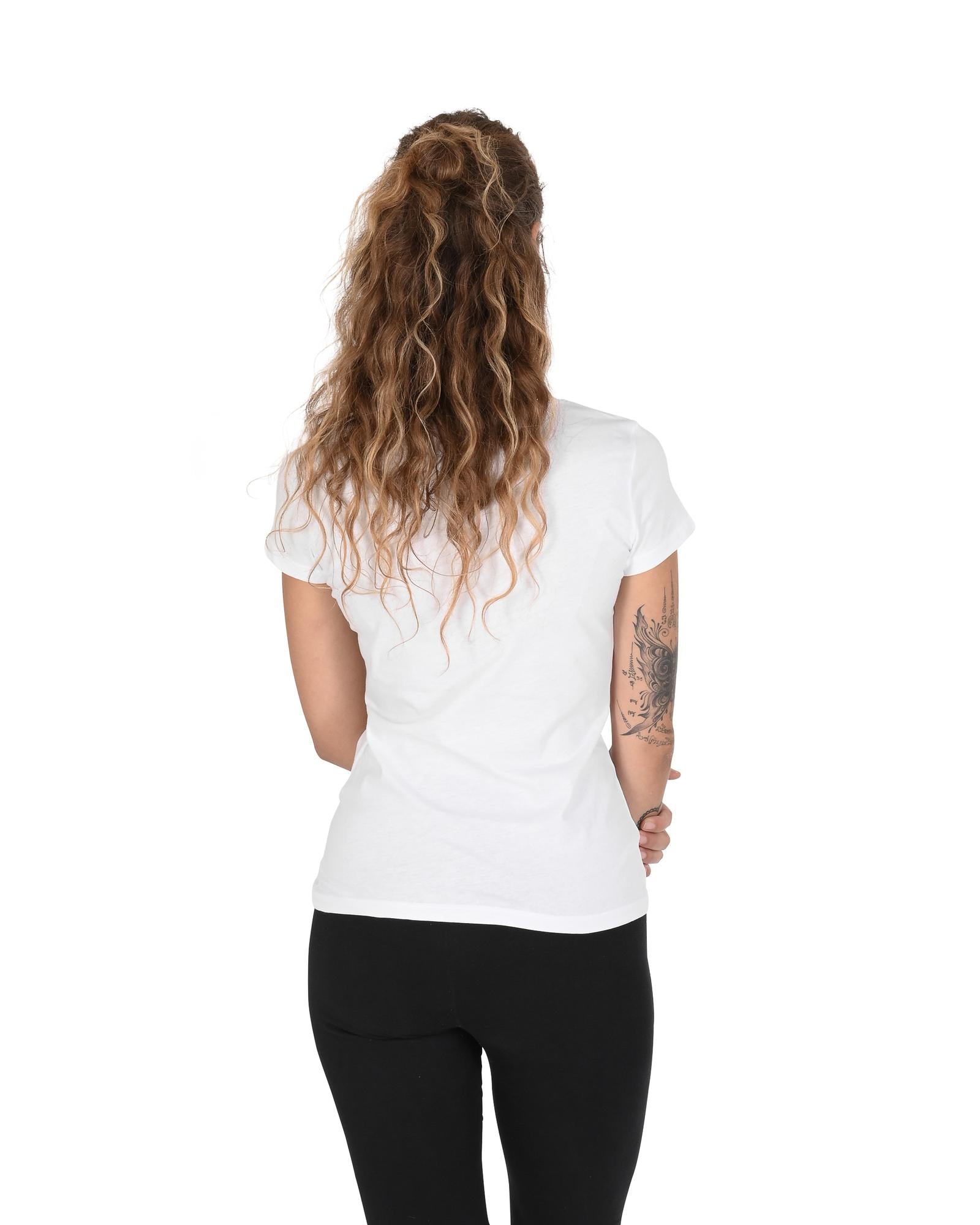 Cotton t-shirt with design detail - 42 EU Secondary image