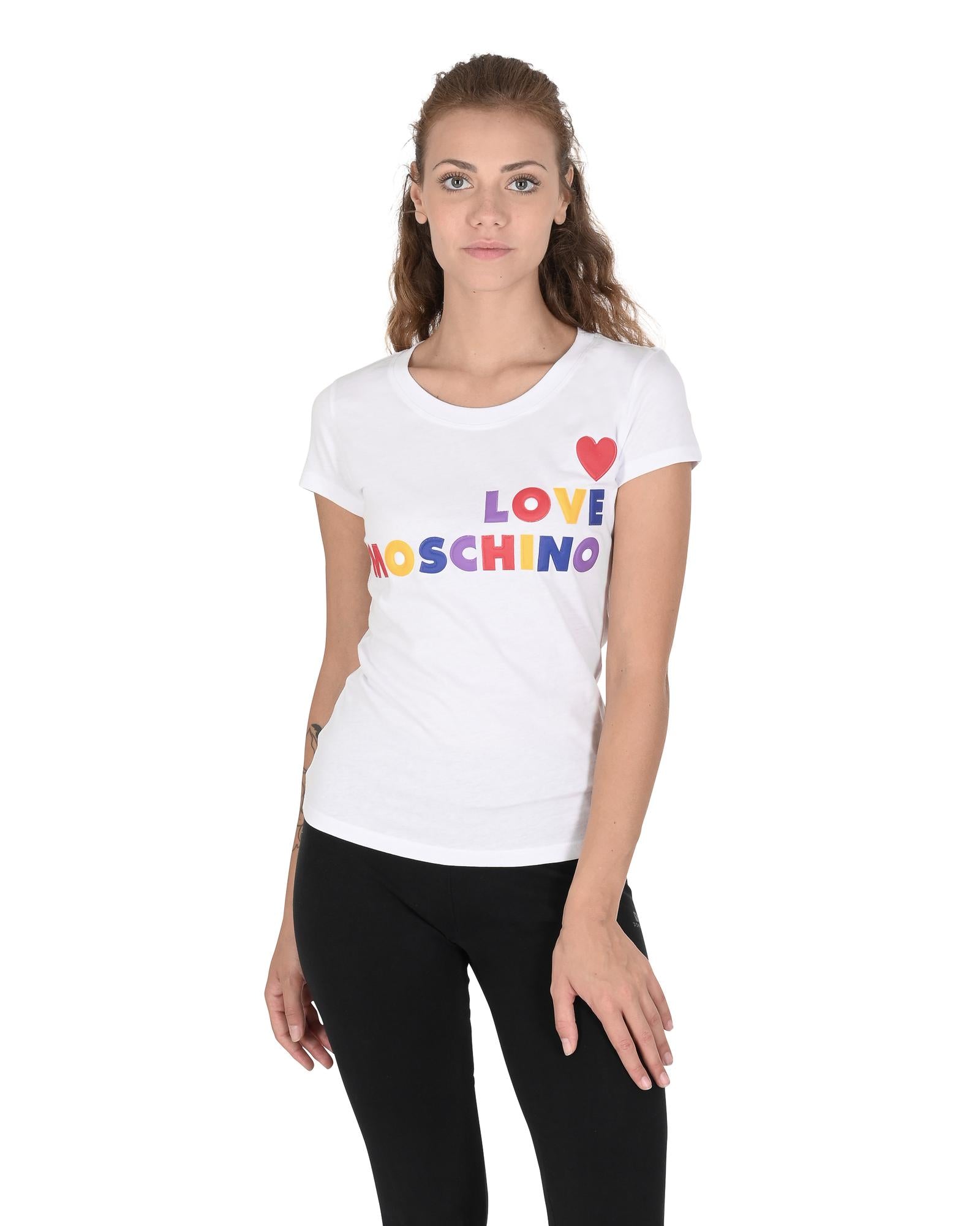 Cotton t-shirt with design detail - 44 EU Main image