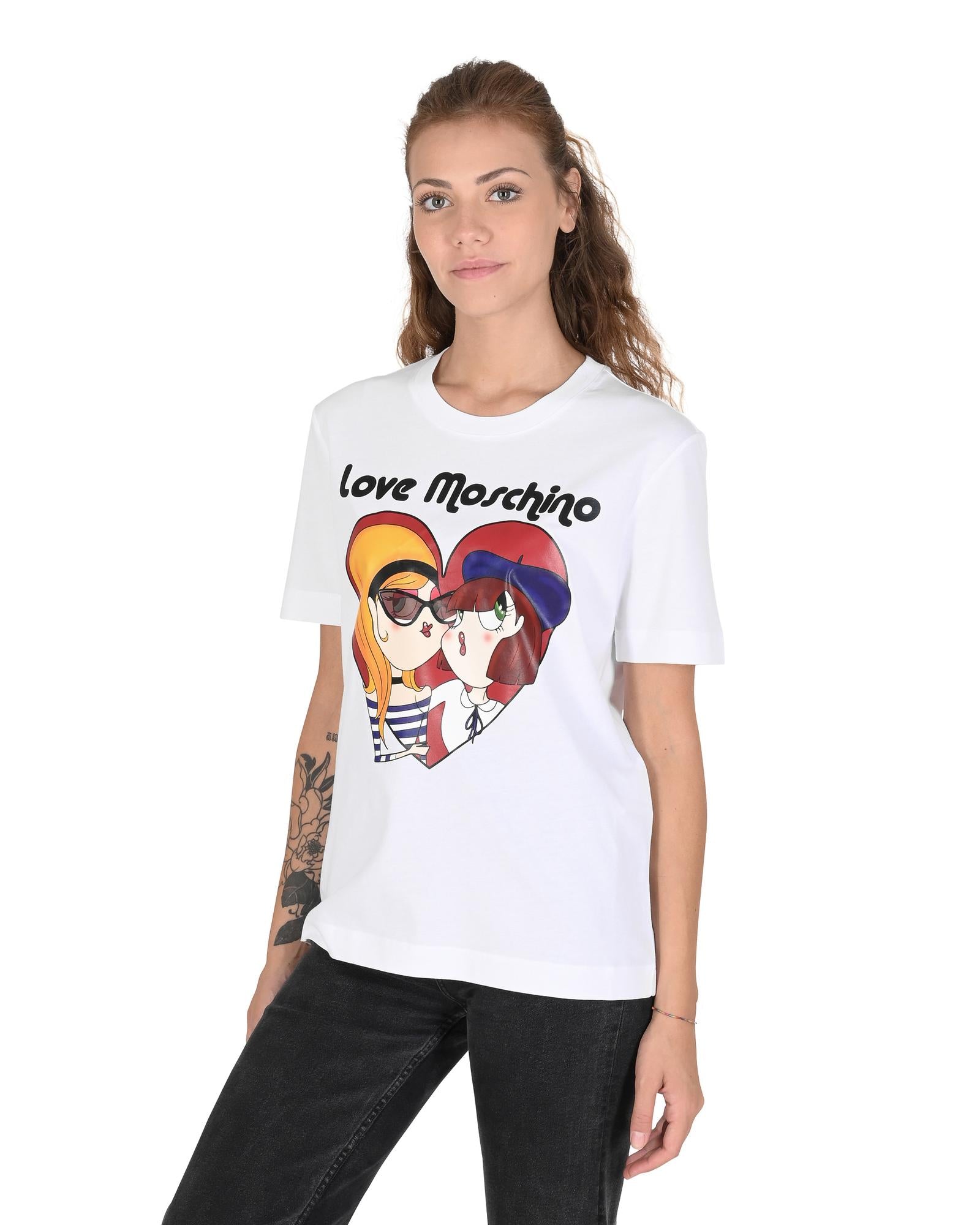 Cotton T-Shirt - 40 EU Secondary image