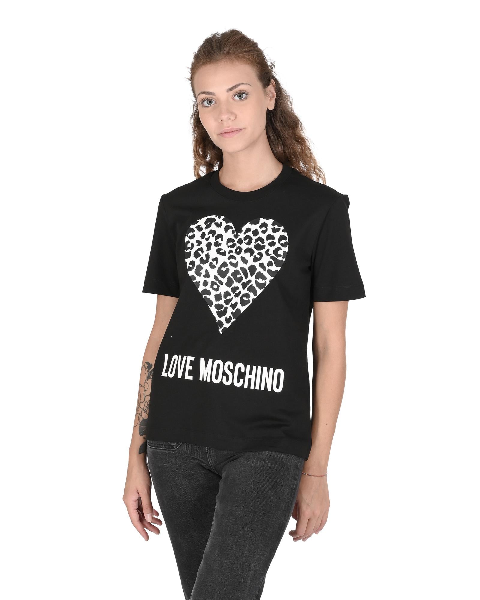 Cotton T-Shirt with Logo Detail - 40 EU Main image