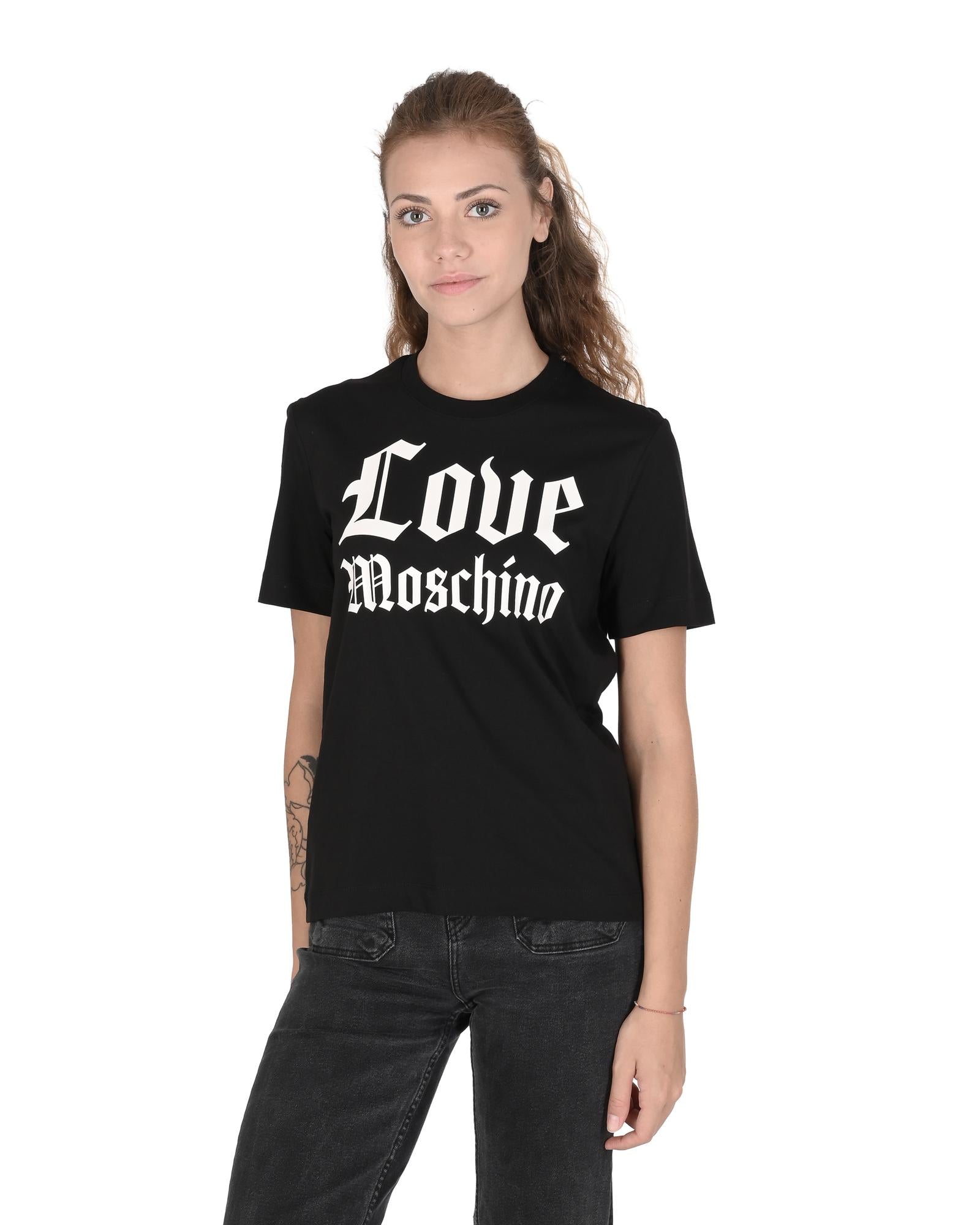 Cotton T-Shirt in - 44 EU Secondary image