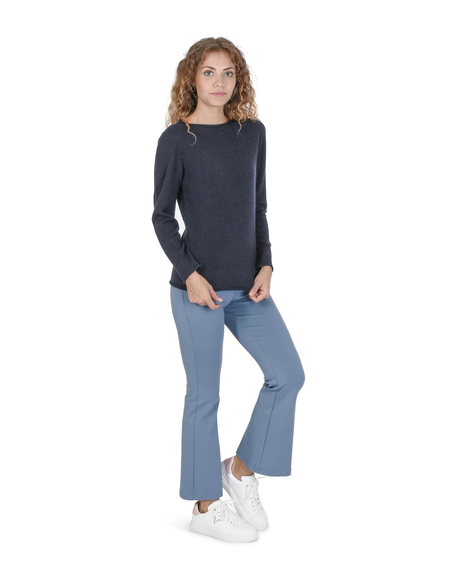 Cashmere Boatneck Sweater - S Secondary image