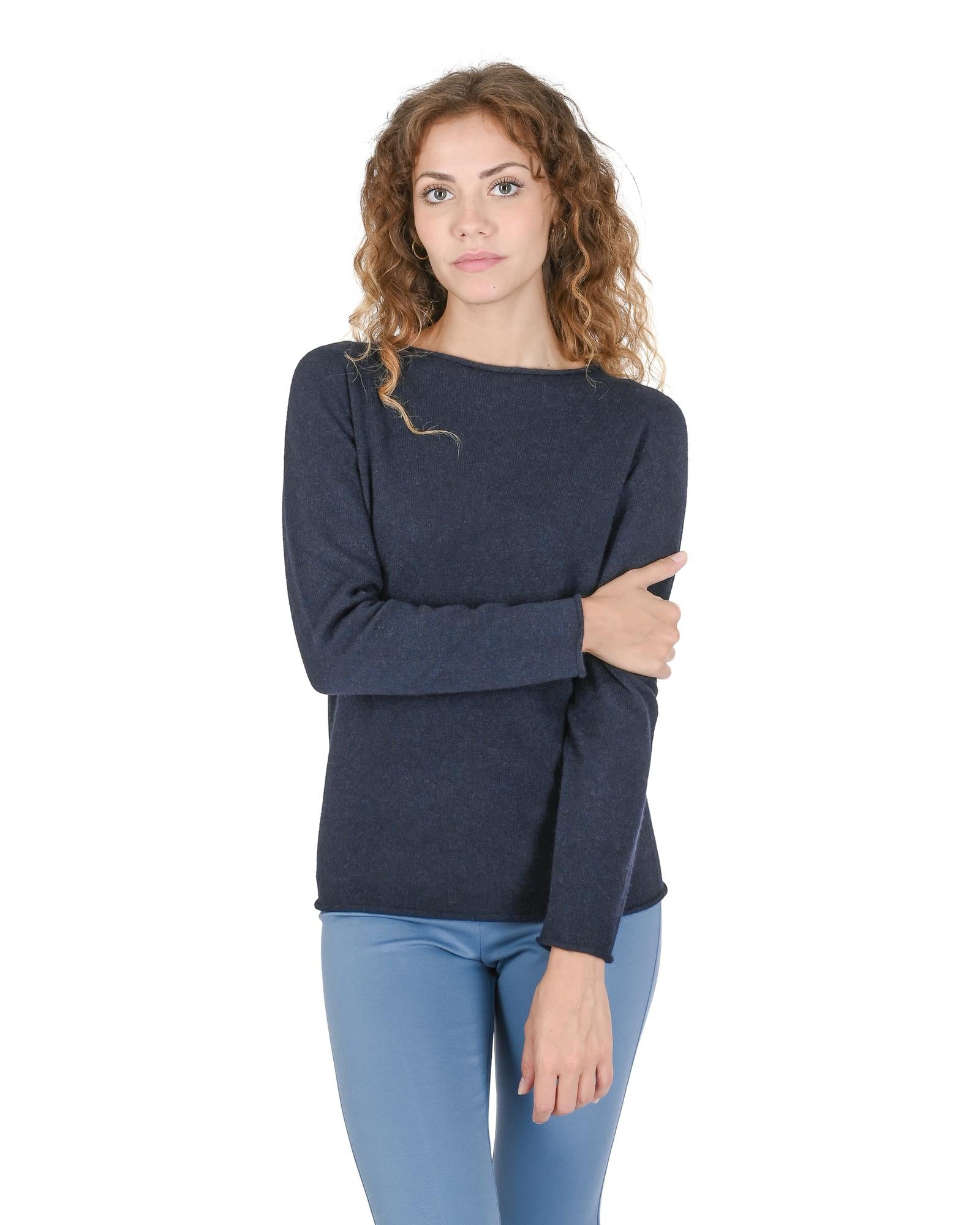 Cashmere Boatneck Sweater - L Main image