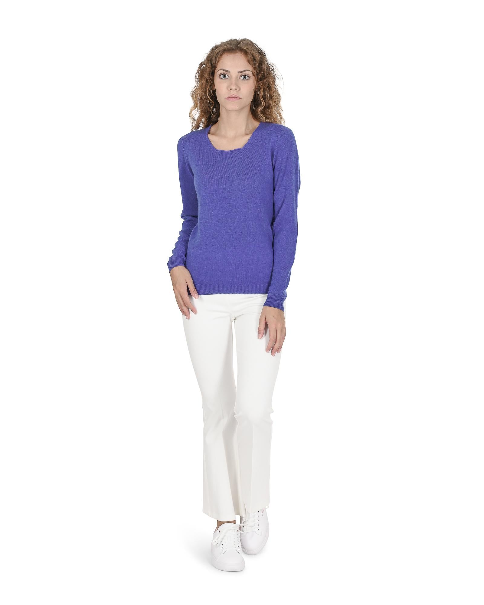 Square Neck Cashmere Sweater - 42 EU Secondary image