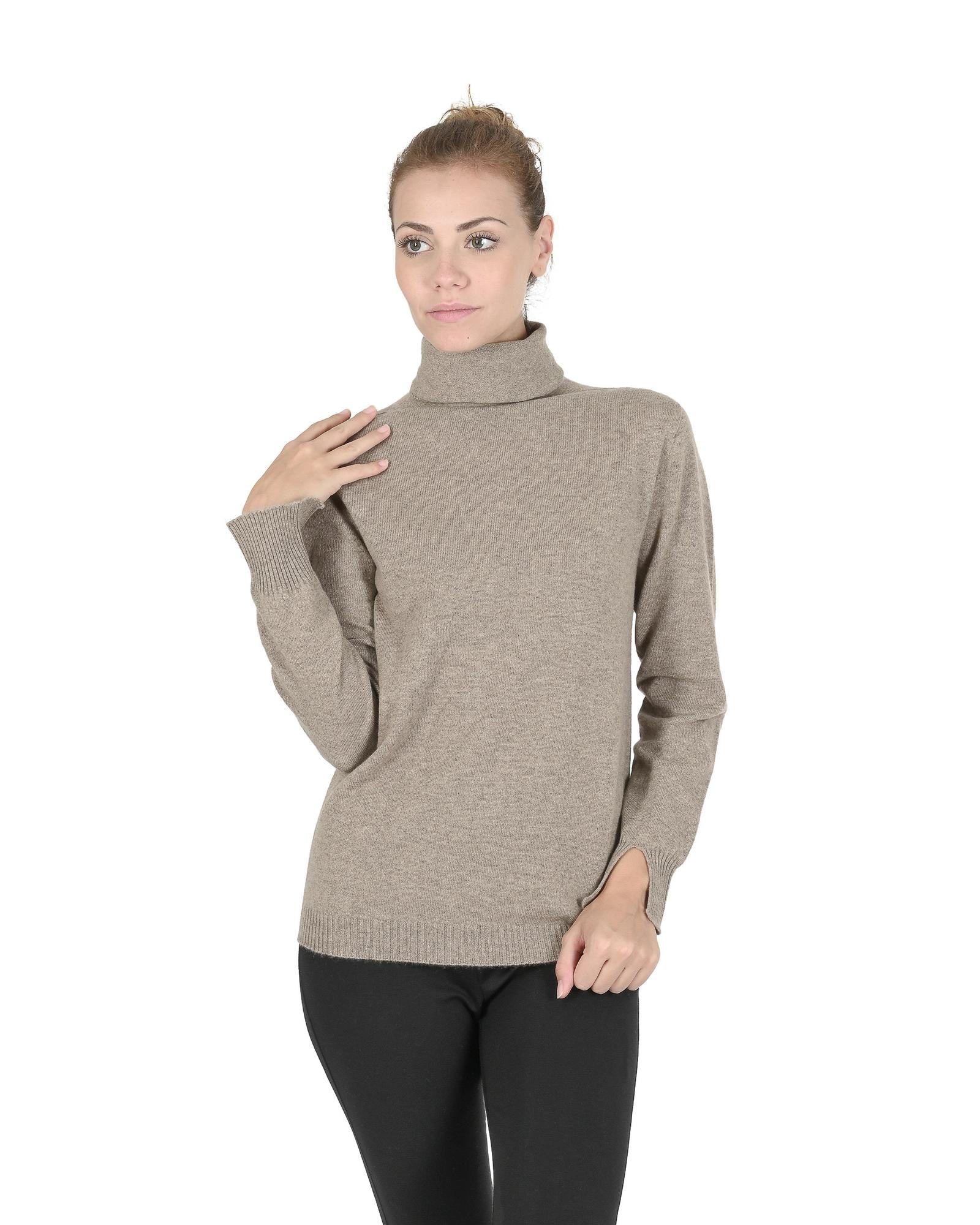 Premium Italian Cashmere Turtleneck Sweater - 38 EU Secondary image