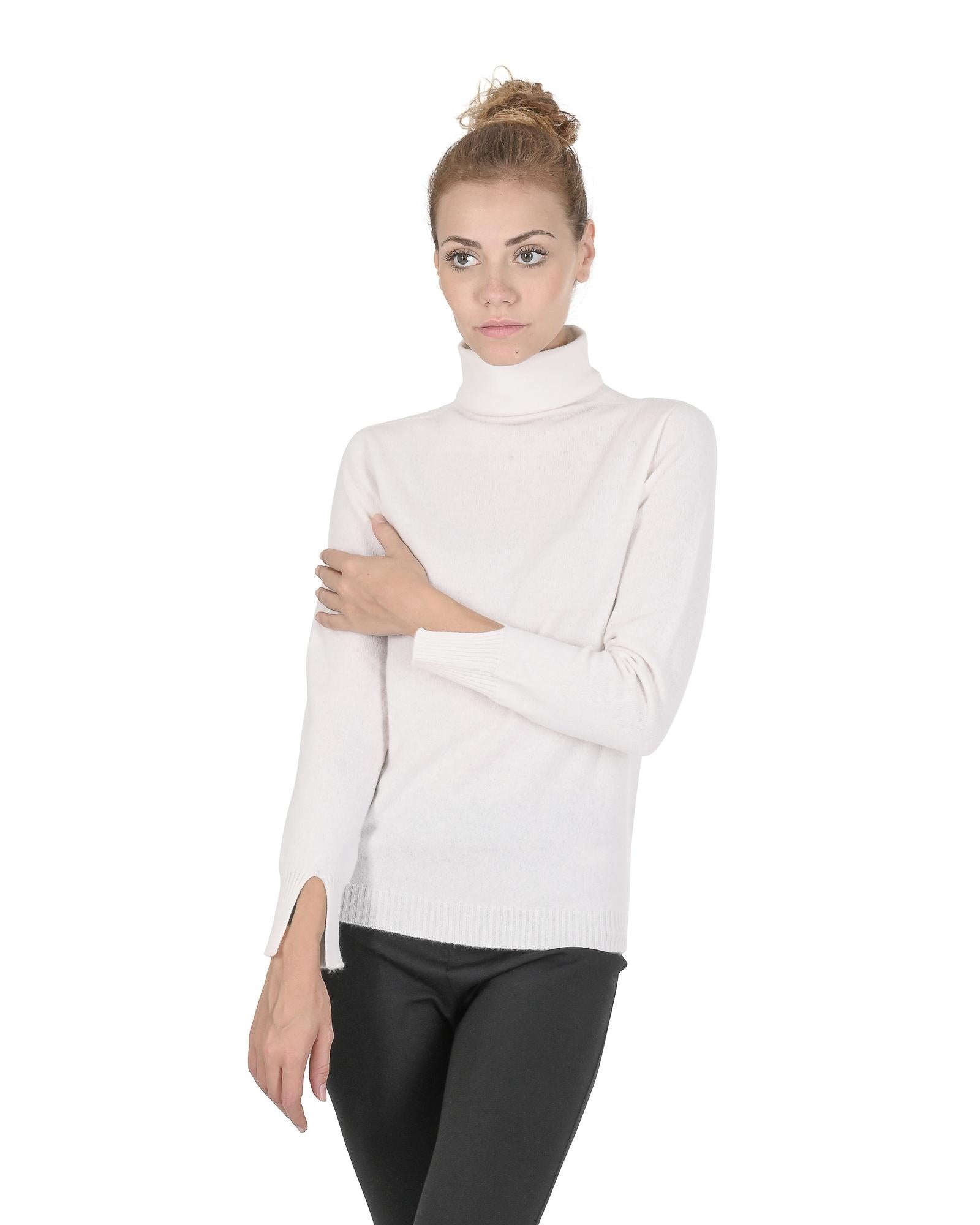 Premium Italian Cashmere Turtleneck Sweater - 38 EU Secondary image