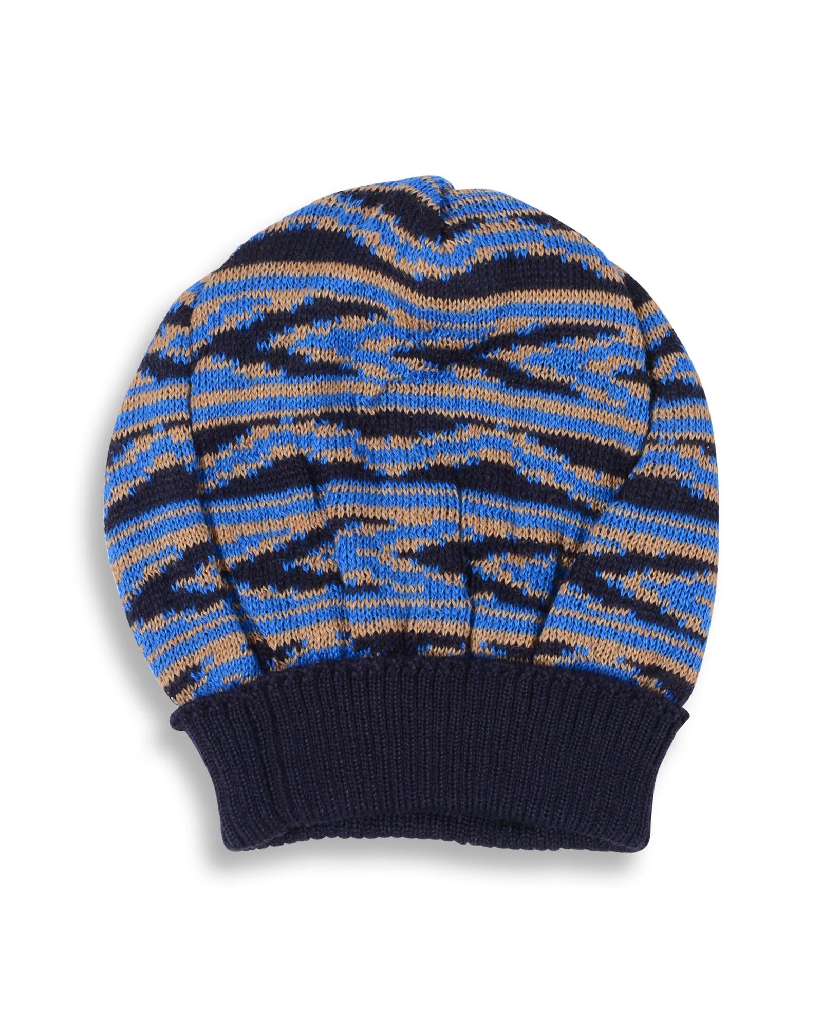 Beanie with Wool and Cotton Blend - One Size Secondary image