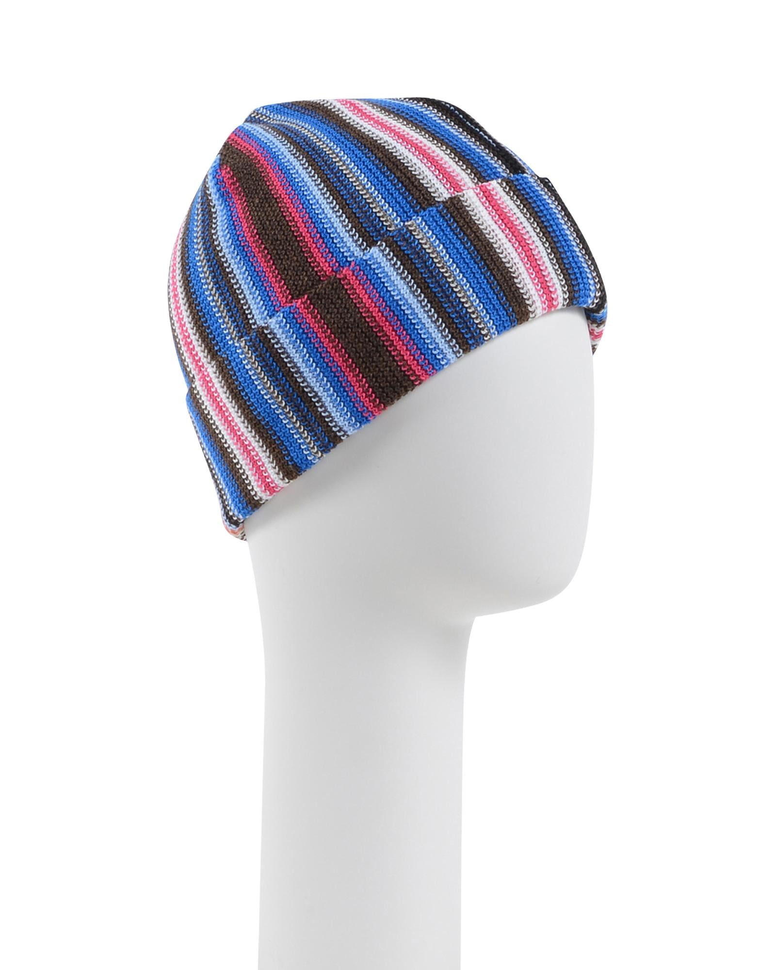 Beanie in Wool and Cotton Blend - One Size Main image