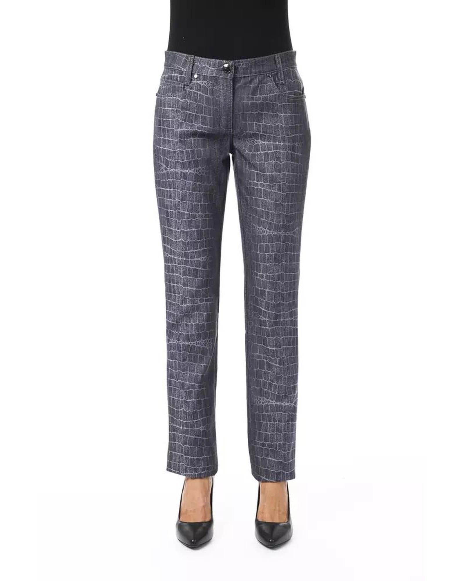 BYBLOS Women's Black Viscose Jeans & Pant - W30 US Main image