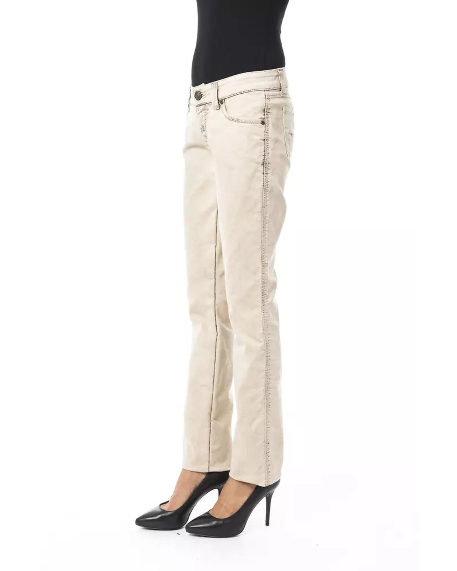 Slim Fit Jeans With Front And Back Pockets W26 US Women Secondary image