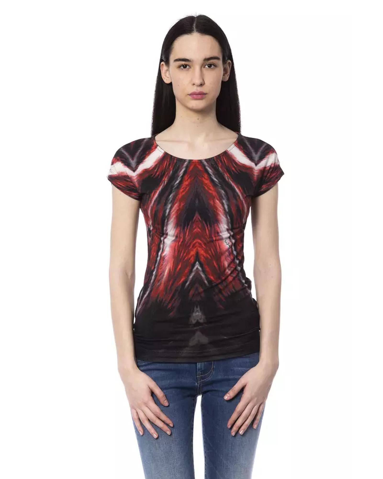 Round Neck T-Shirt with Front Print XS Women Main image