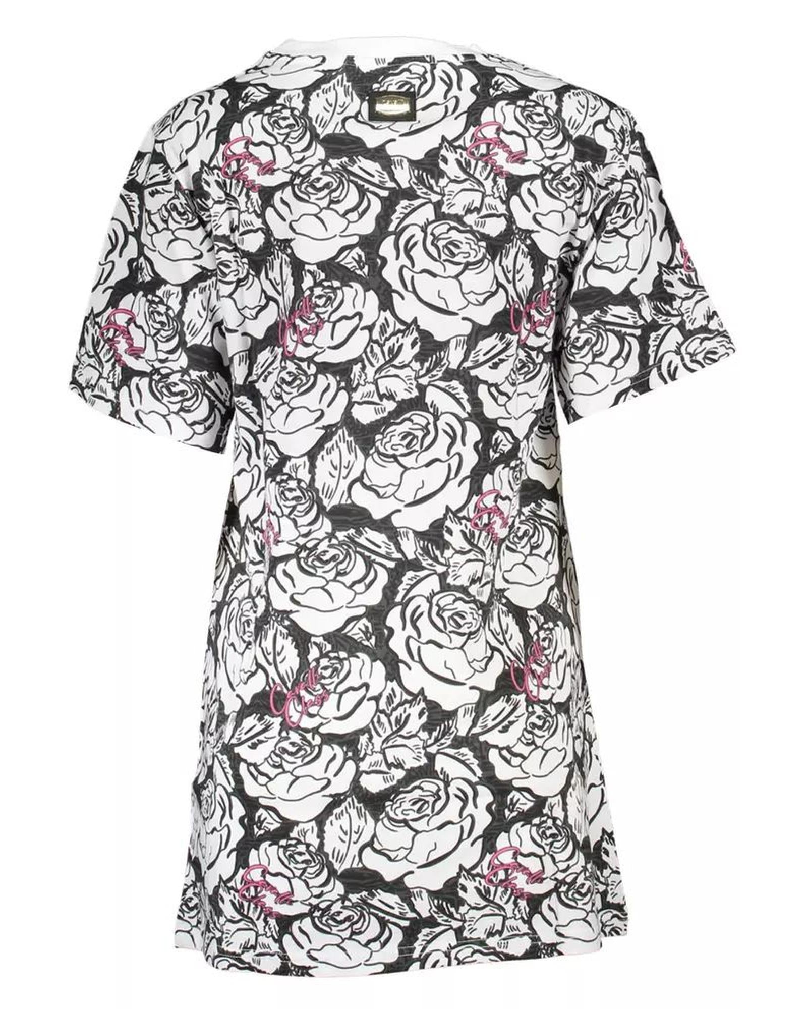 Cavalli Class Women's White Cotton Dress - M Secondary image