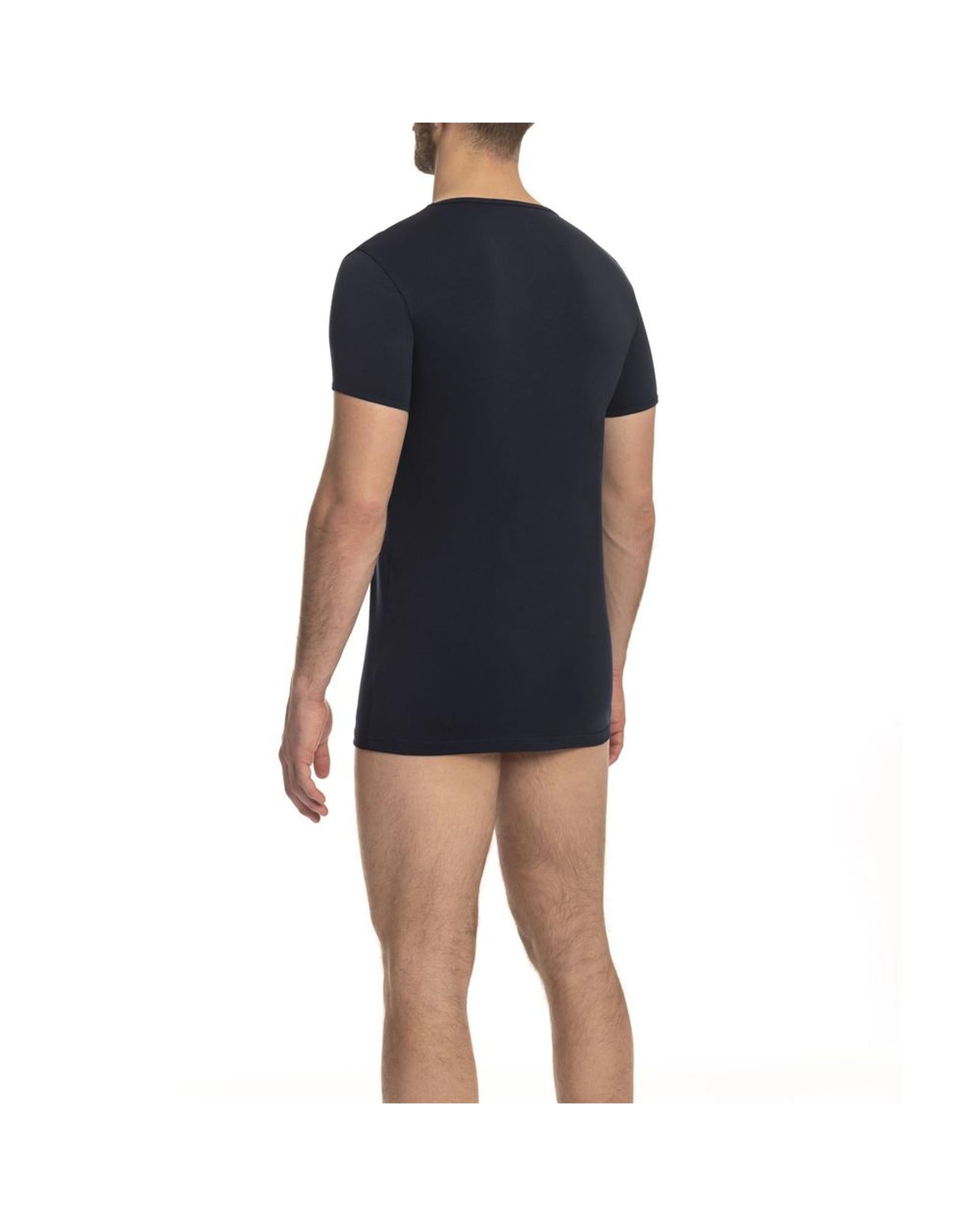 Cavalli Class Men's Blue Cotton T-Shirt - M Secondary image