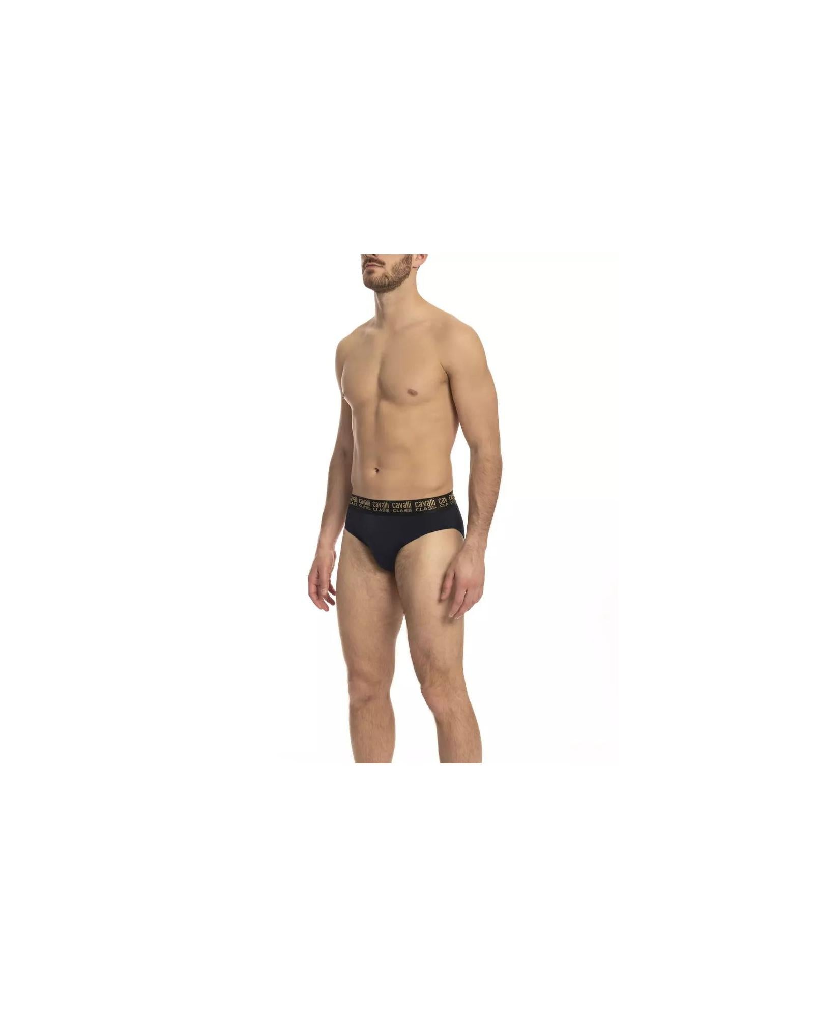 Cavalli Class Men's Blue Cotton Underwear - XL Main image