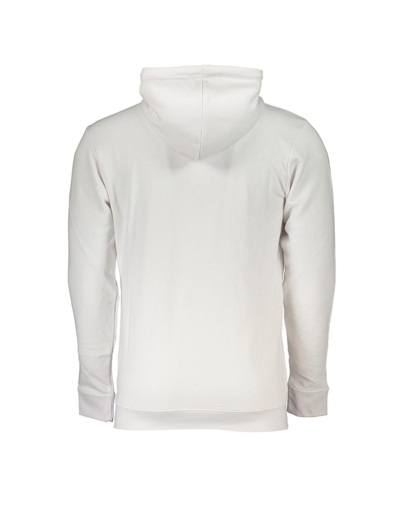 Cavalli Class Men's White Cotton Sweater - 2XL Secondary image
