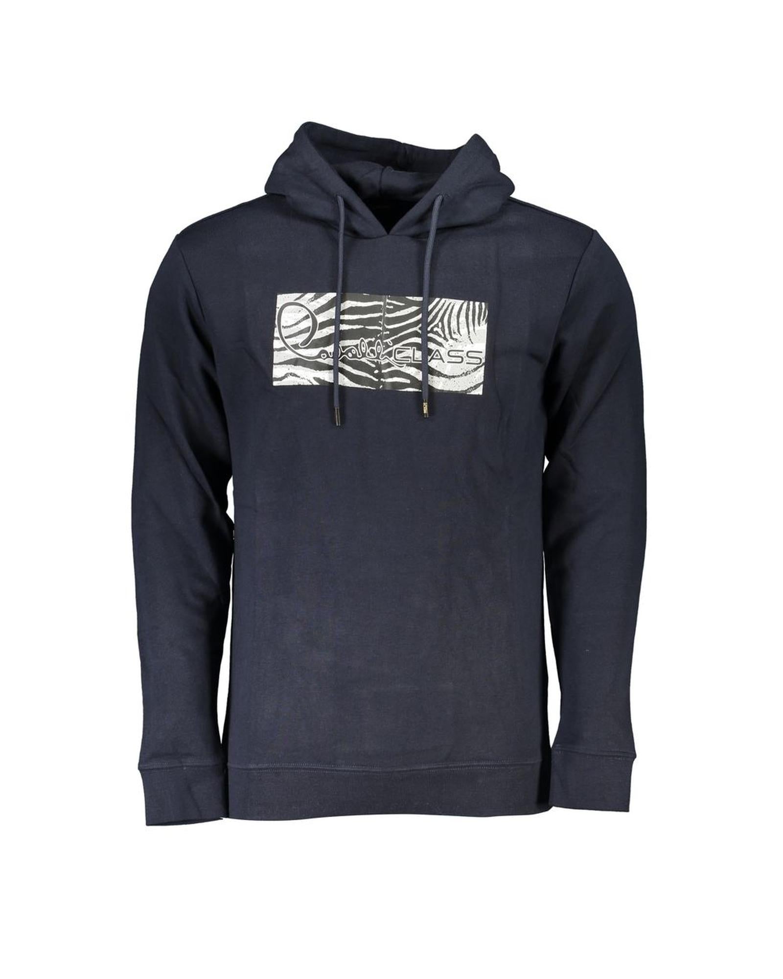 Cavalli Class Men's Blue Cotton Sweater - L Main image