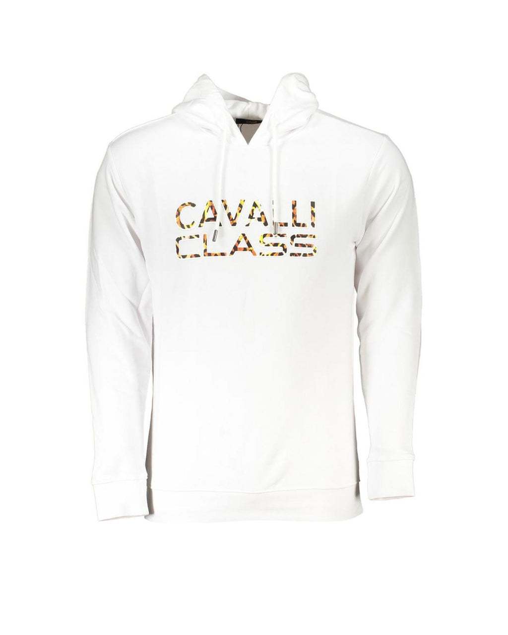 Cavalli Class Men's White Cotton Sweater - XL