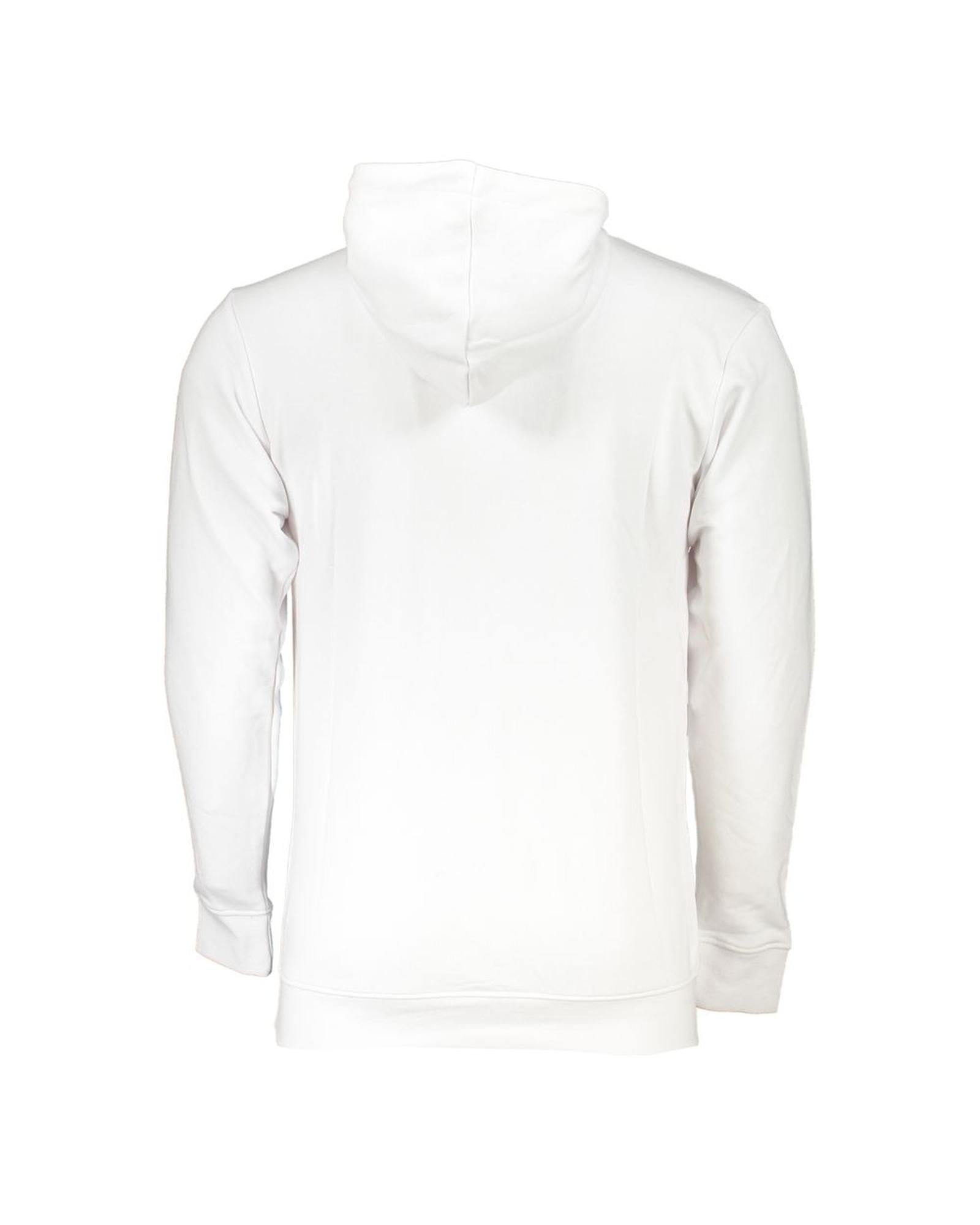 Cavalli Class Men's White Cotton Sweater - XL Secondary image