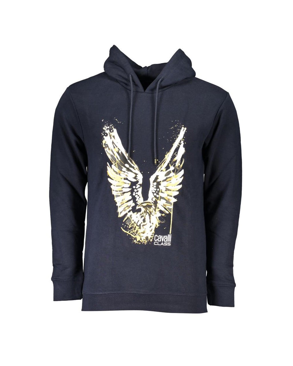 Cavalli Class Men's Blue Cotton Sweater - L