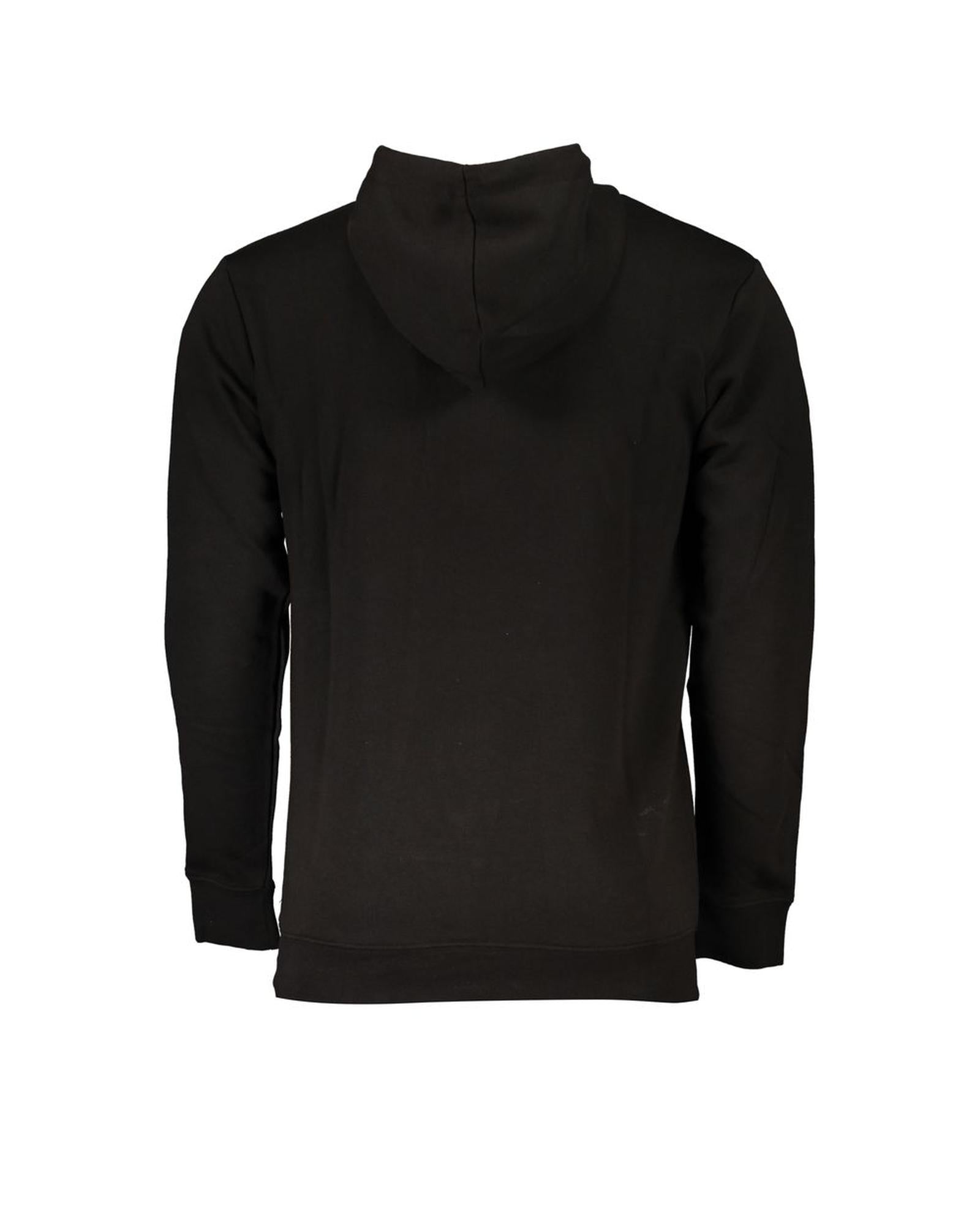 Cavalli Class Men's Black Cotton Sweater - XL Secondary image