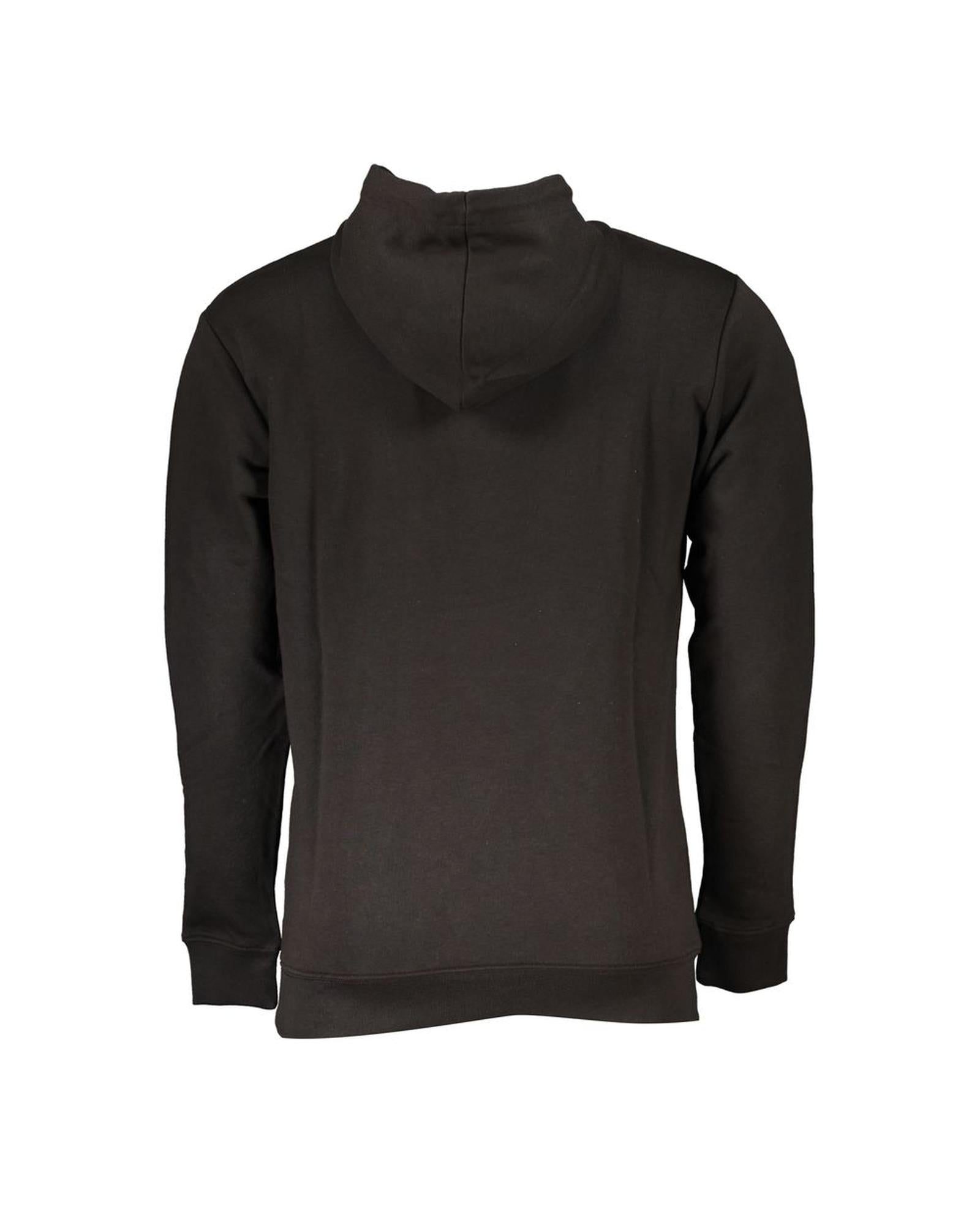 Cavalli Class Men's Black Cotton Sweater - L Secondary image