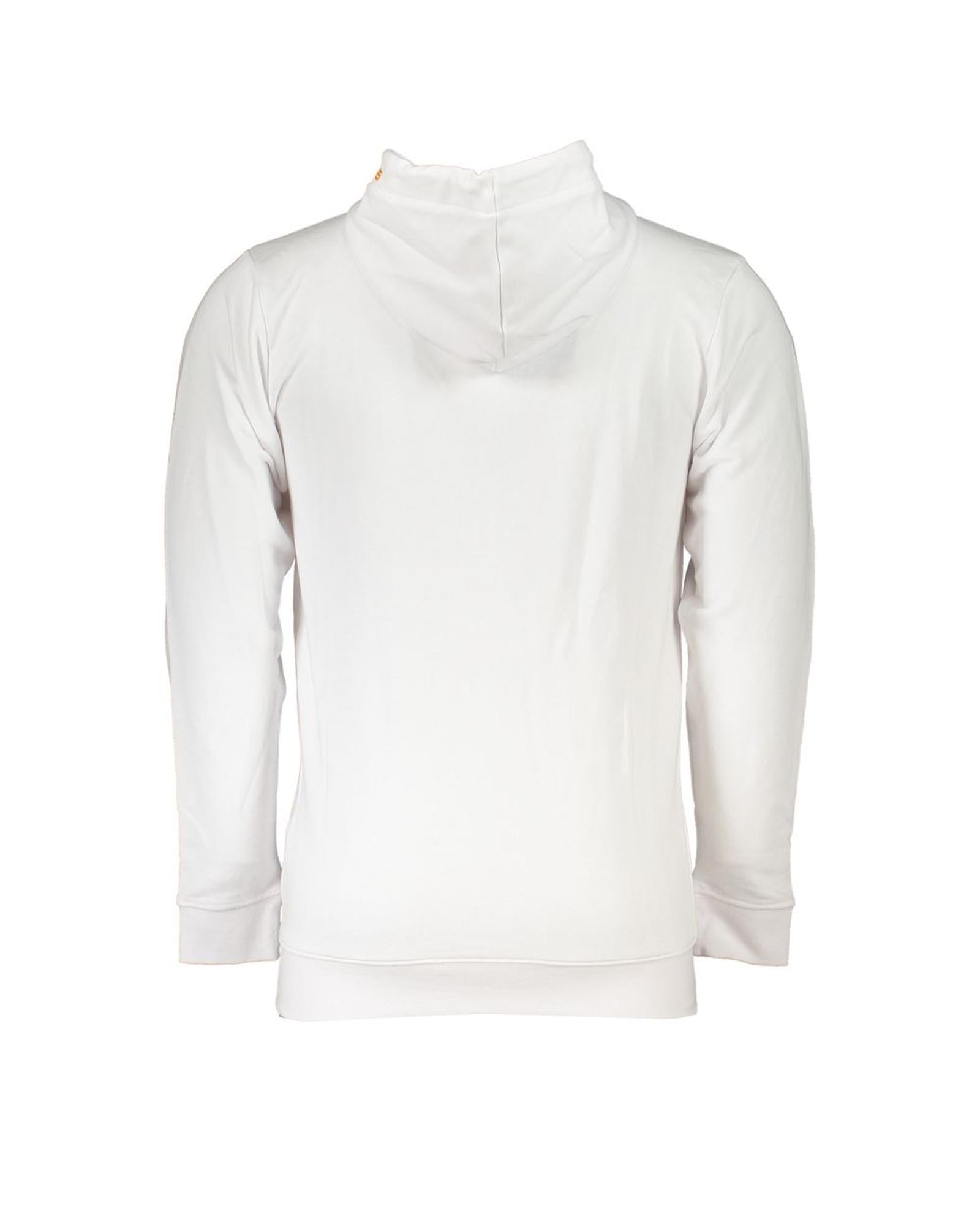 Cavalli Class Men's White Cotton Sweater - S Secondary image
