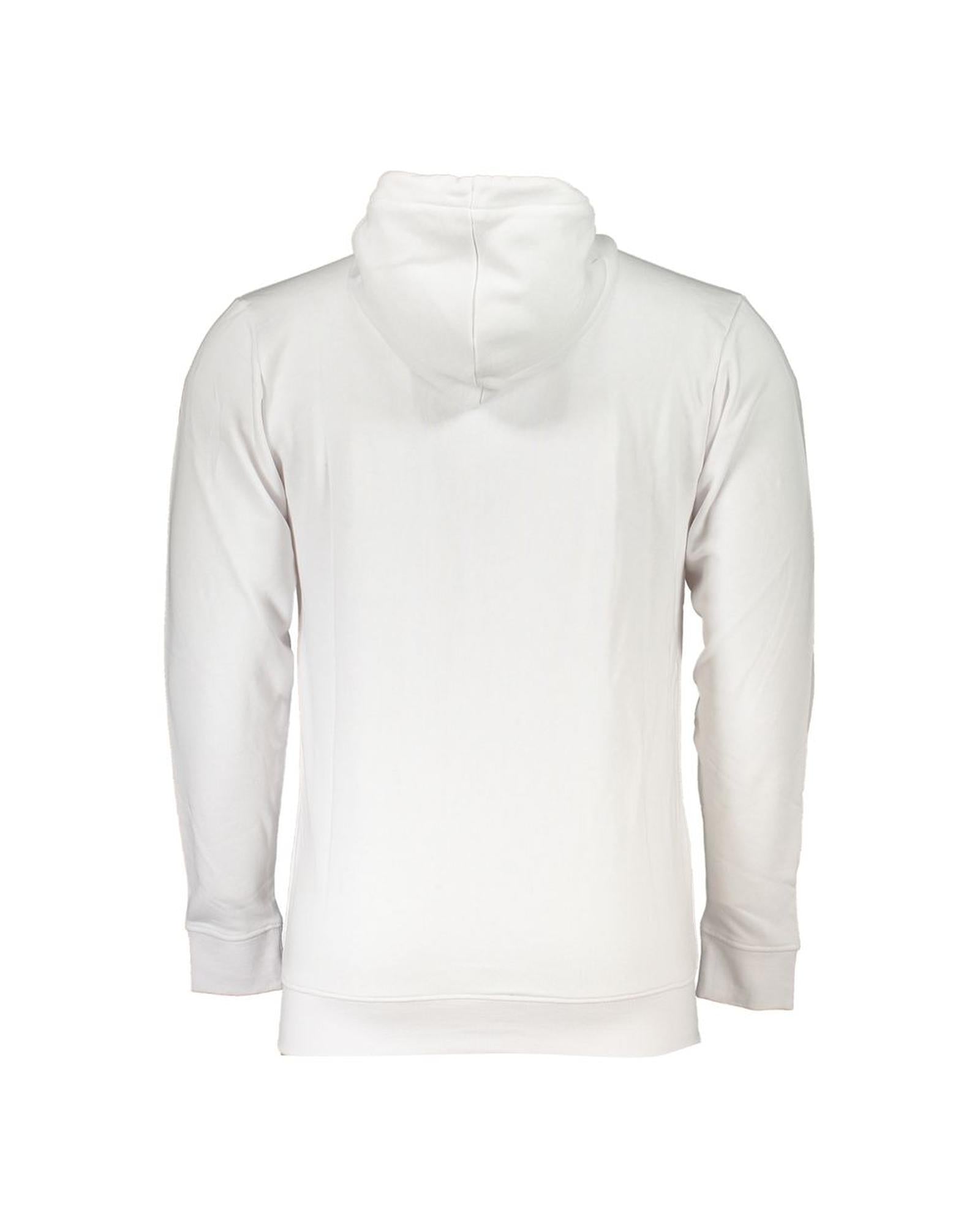 Cavalli Class Men's White Cotton Sweater - L Secondary image