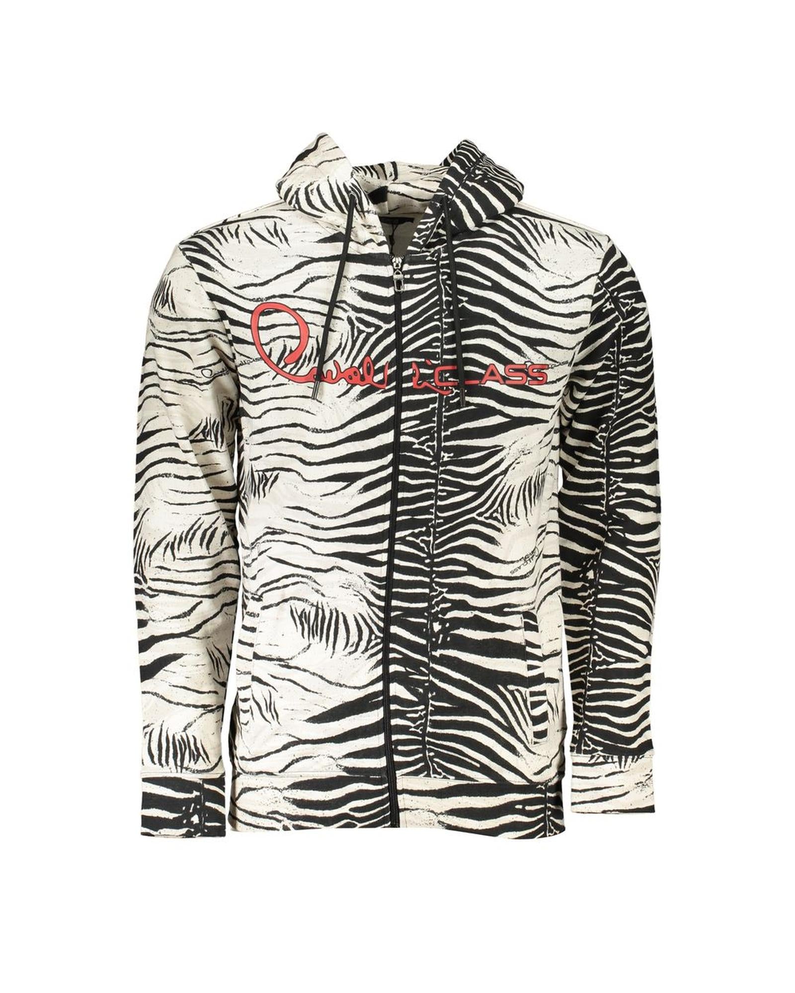 Cavalli Class Men's White Cotton Sweater - L Main image