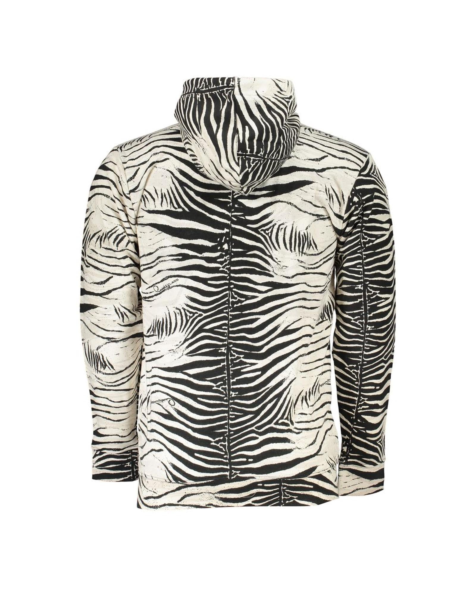 Cavalli Class Men's White Cotton Sweater - XL Secondary image