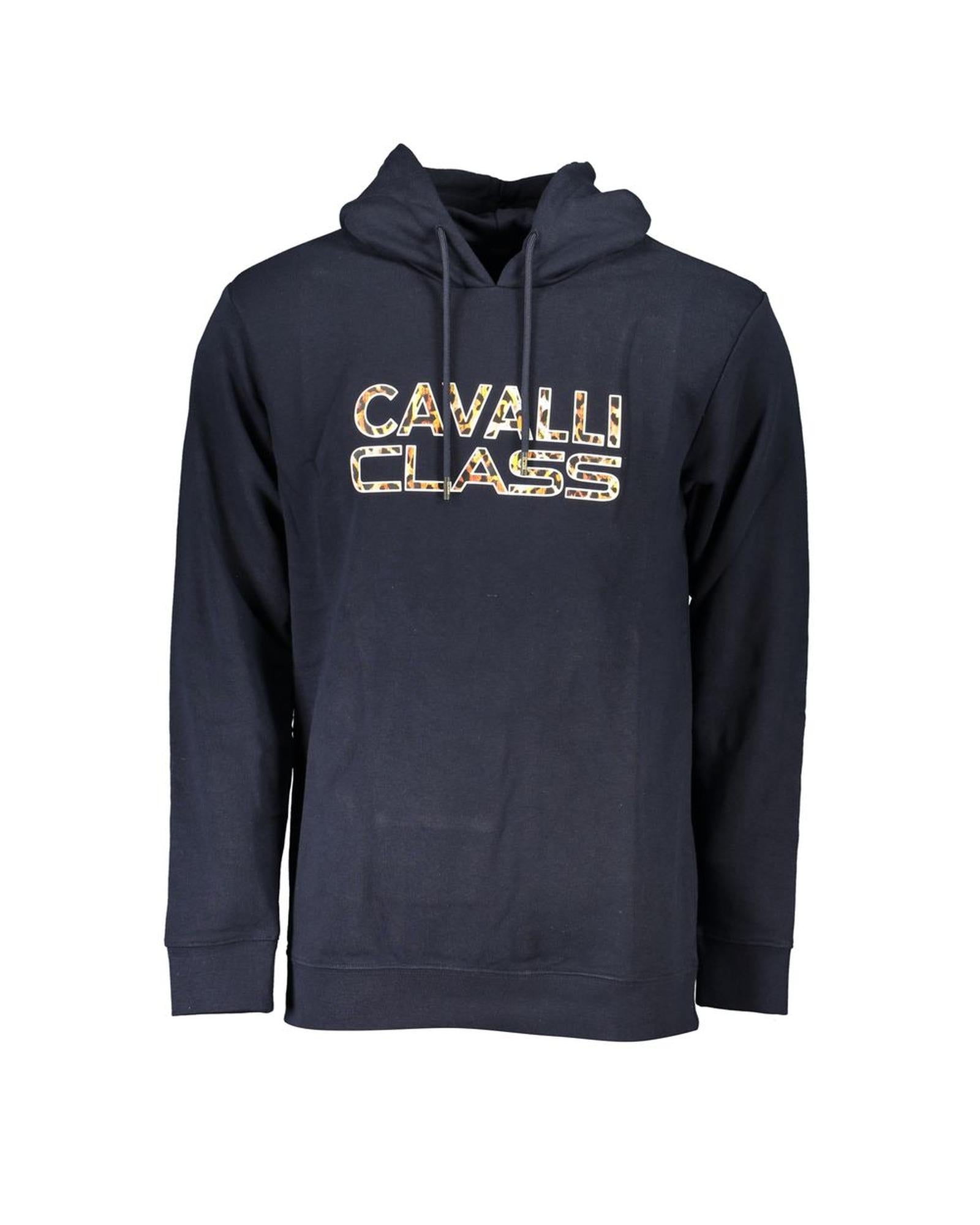 Cavalli Class Men's Blue Cotton Sweater - S Main image