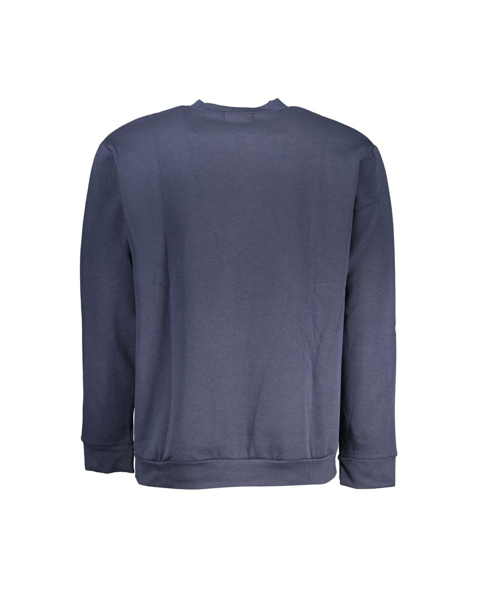 Cavalli Class Men's Blue Cotton Sweater - L Secondary image