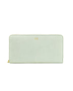 Cavalli Class Grey Purse with Light Blue Shadows and Zip Closure One Size Women