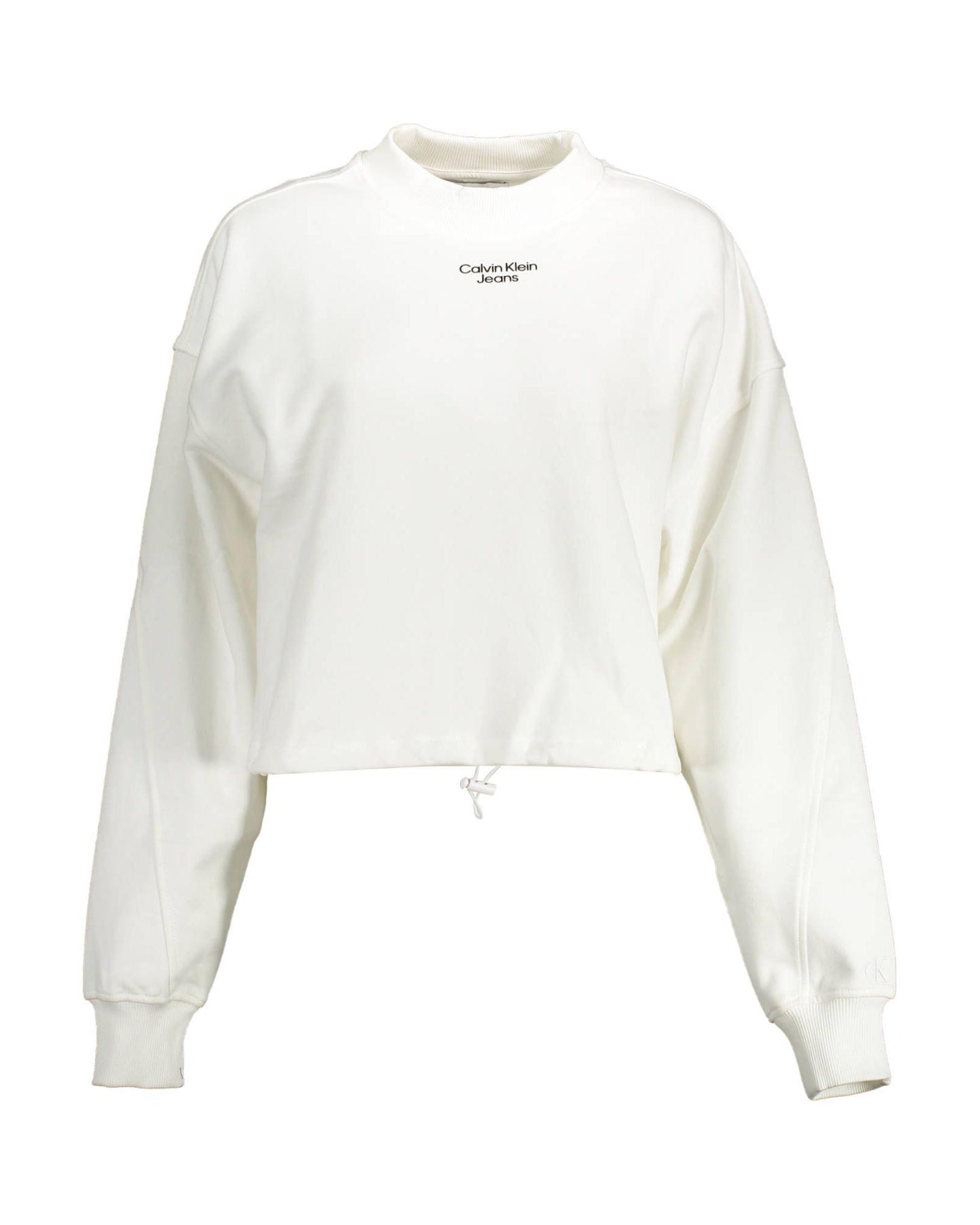 Calvin Klein Women's White Cotton Sweater - XL
