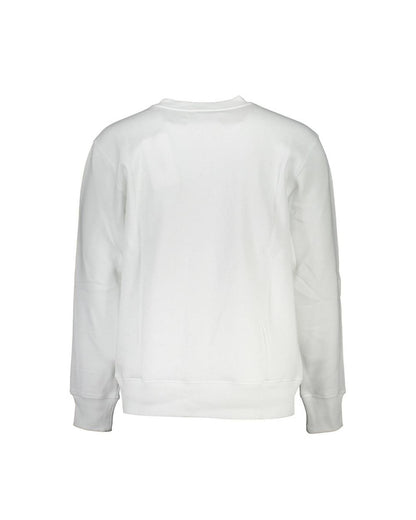 Calvin Klein Men's White Cotton Sweater - 2XL