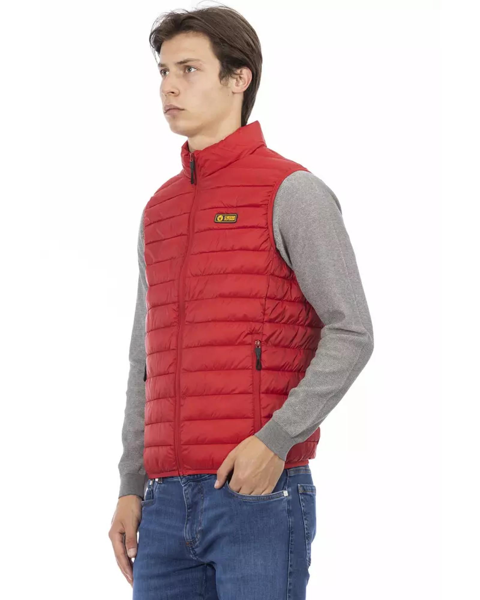 Sleeveless Down Jacket with Pockets and Metal Zip L Men Secondary image