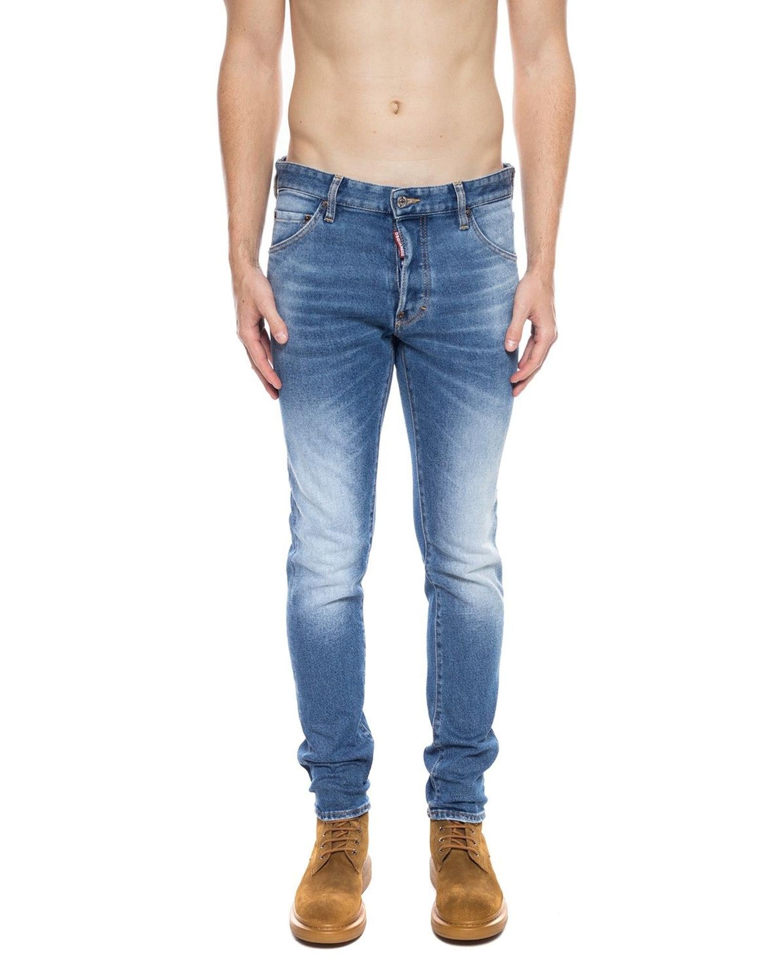 Distressed Cool Guy Jeans with Tapered Legs 50 IT Men Main image