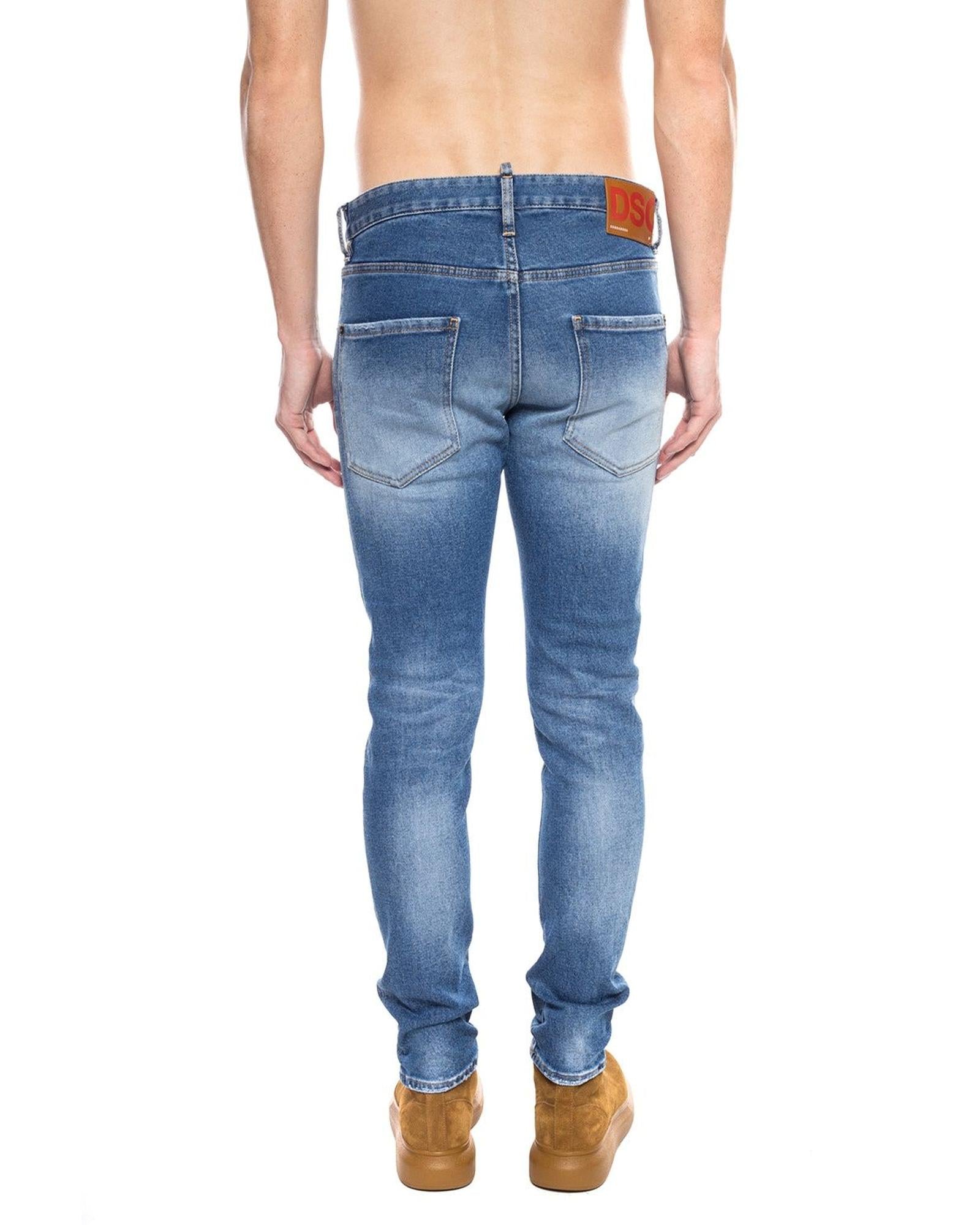 Distressed Cool Guy Jeans with Tapered Legs 52 IT Men Secondary image