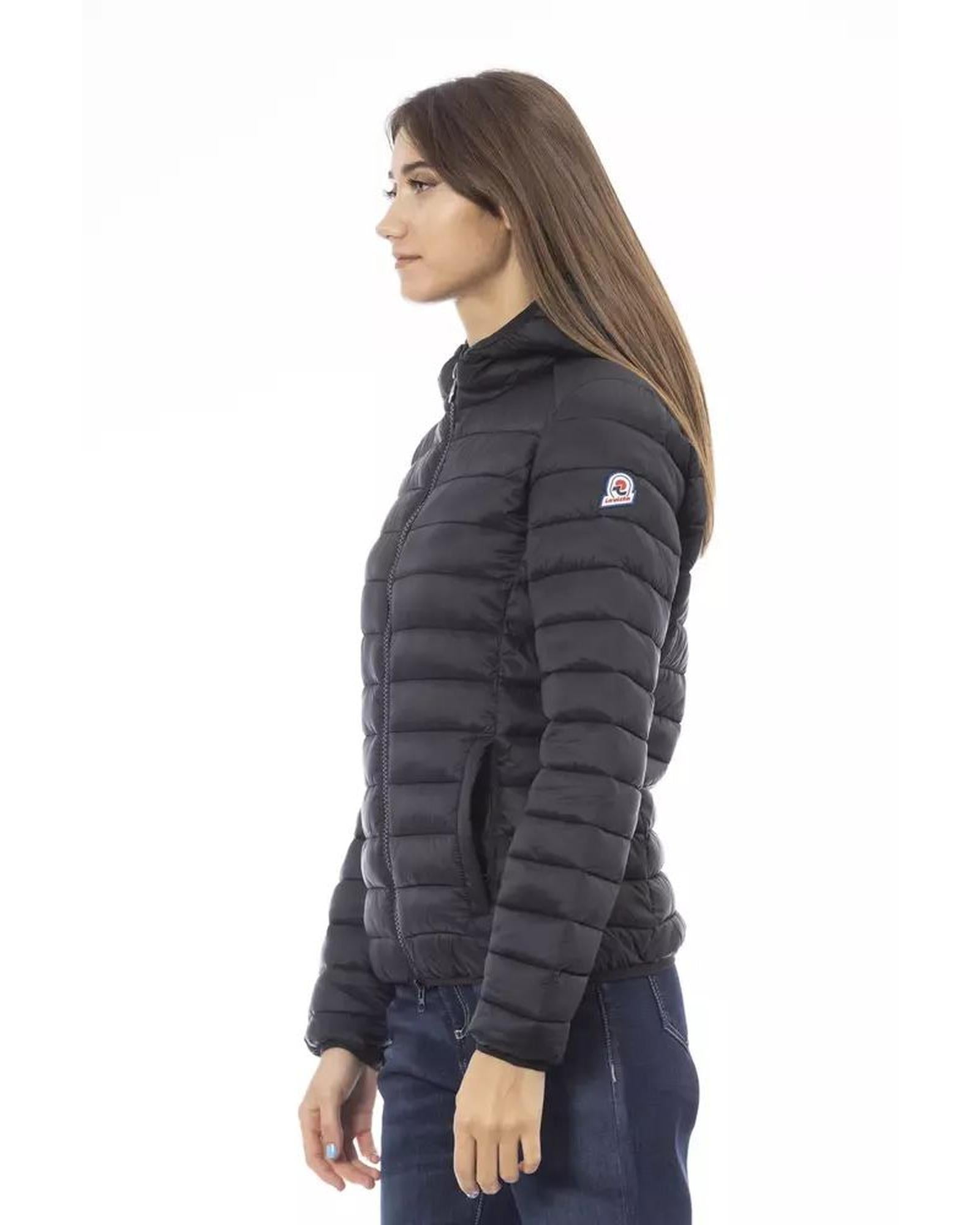 Invicta Women's Black Nylon Jackets & Coat - L Secondary image