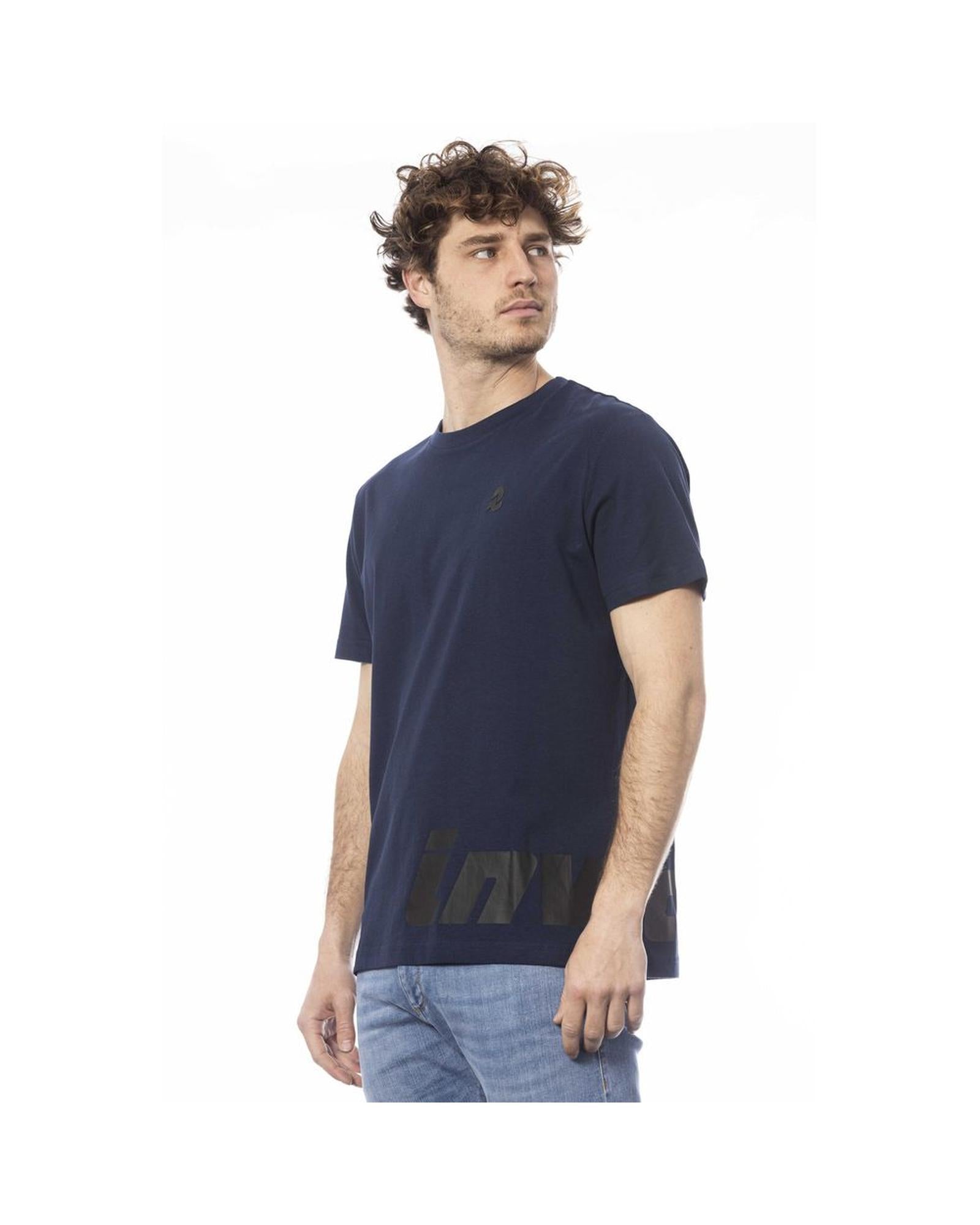 Invicta Men's Blue Cotton T-Shirt - 2XL