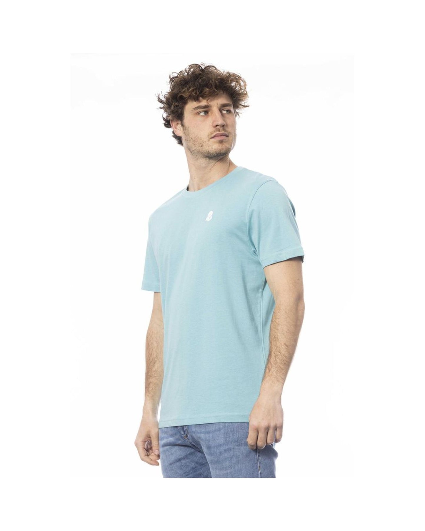 Invicta Men's Light Blue Cotton T-Shirt - M