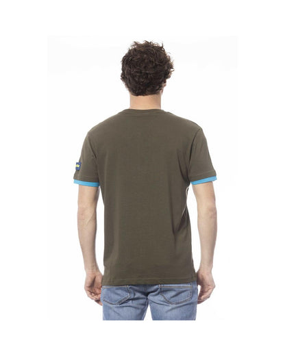 Invicta Men's Green Cotton T-Shirt - L