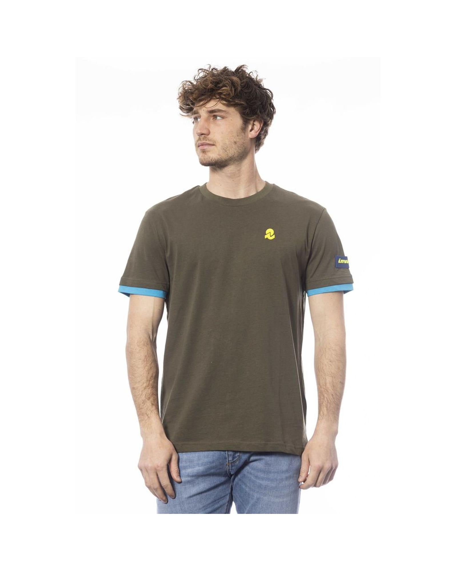 Invicta Men's Green Cotton T-Shirt - XL Main image