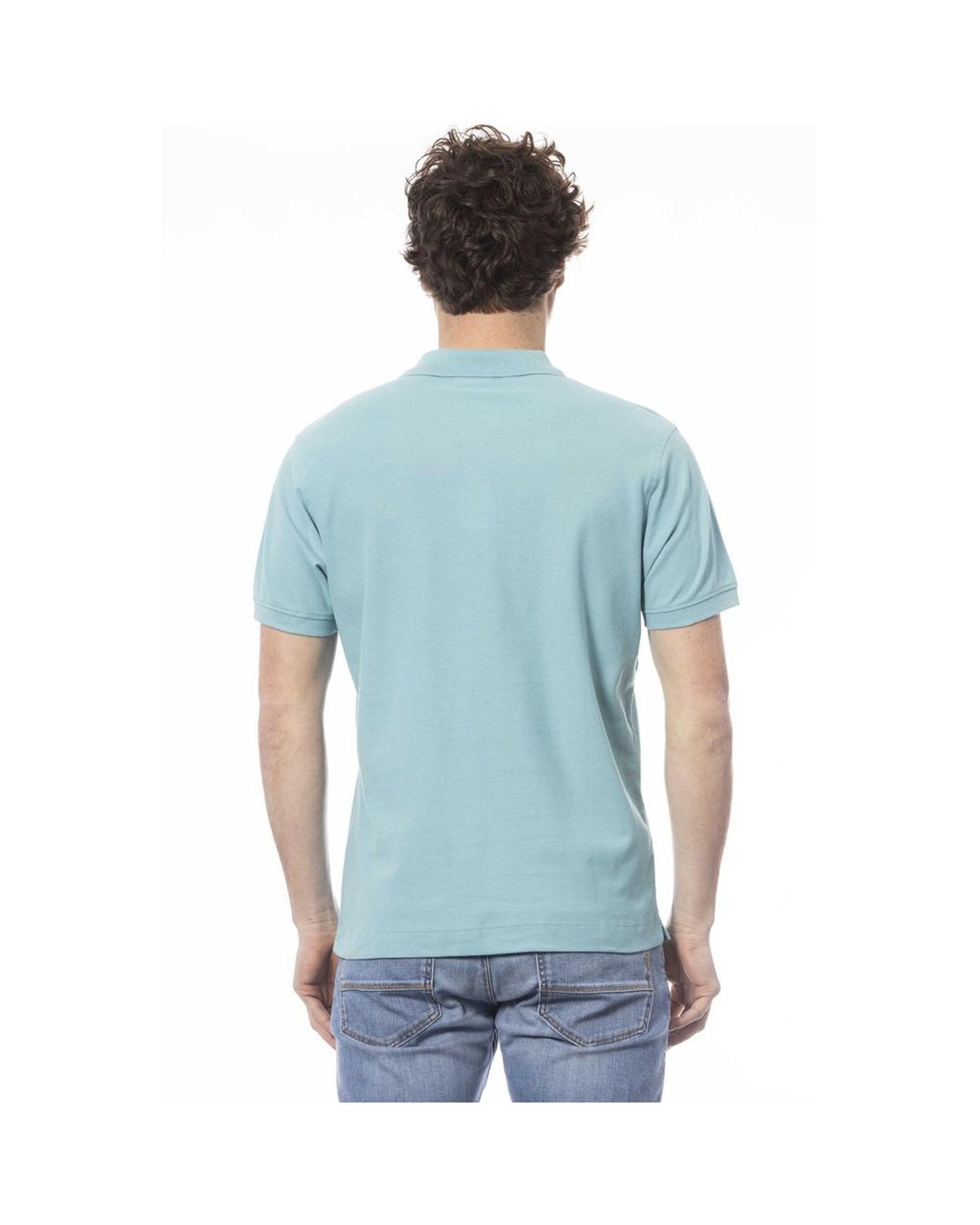 Invicta Men's Light Blue Cotton Polo Shirt - 2XL