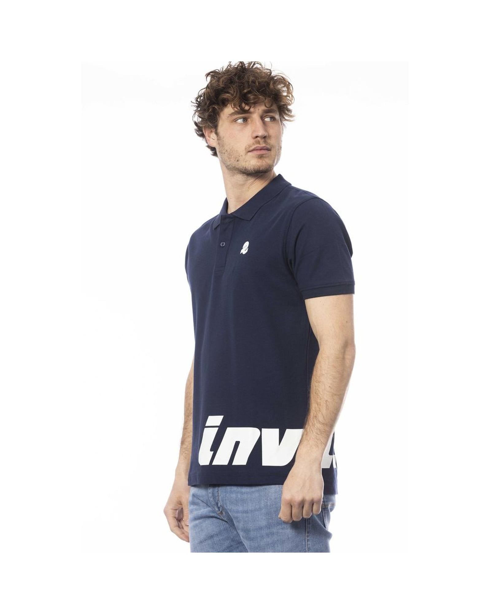 Invicta Men's Blue Cotton Polo Shirt - S Secondary image